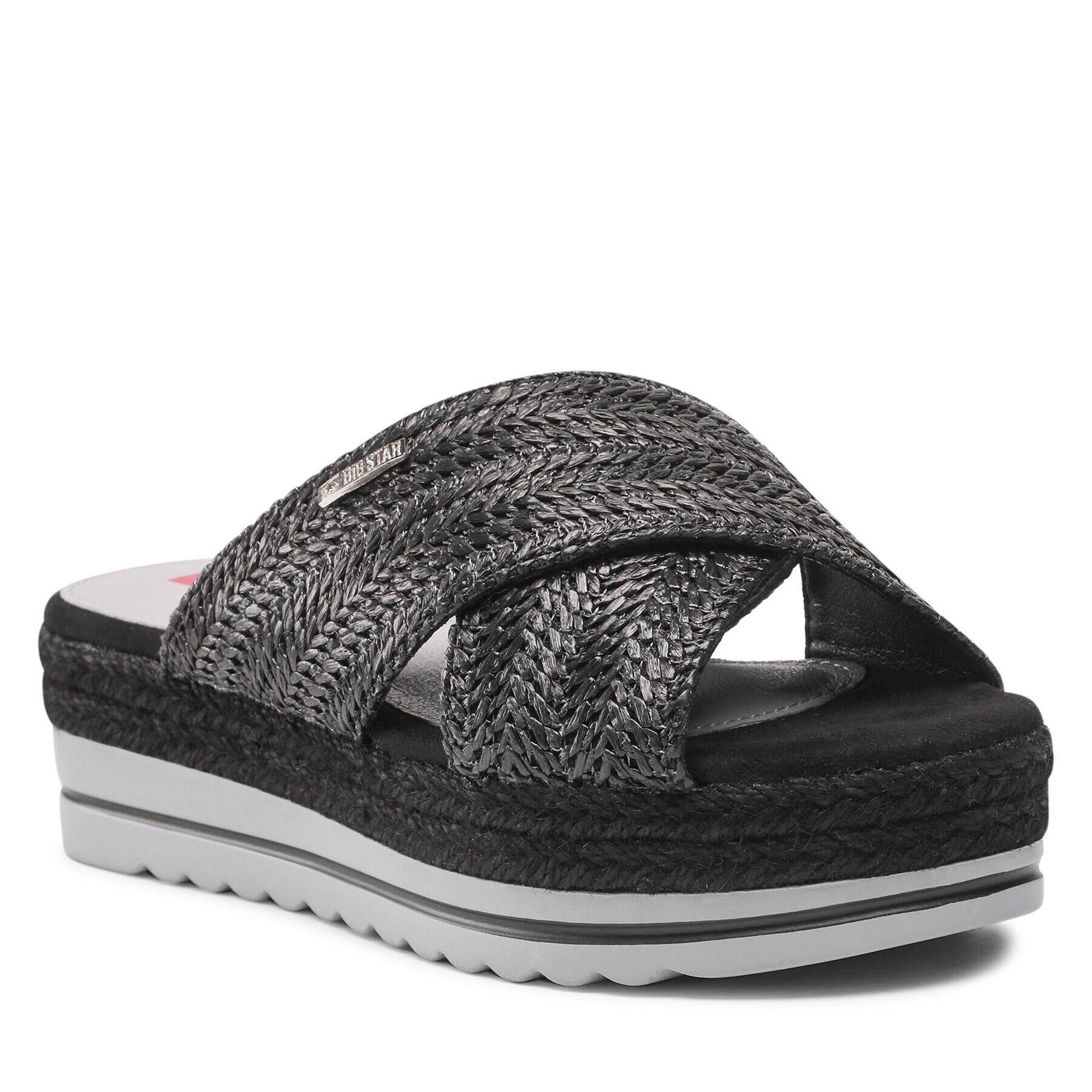 Big Star Shoes Espadrilky JJ274A397 Čierna - Pepit.sk