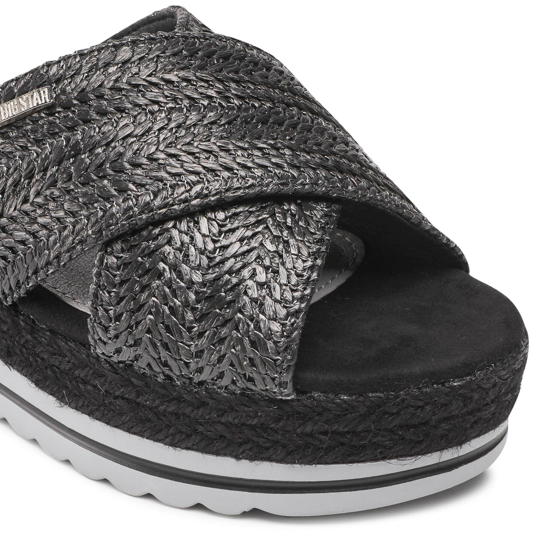 Big Star Shoes Espadrilky JJ274A397 Čierna - Pepit.sk