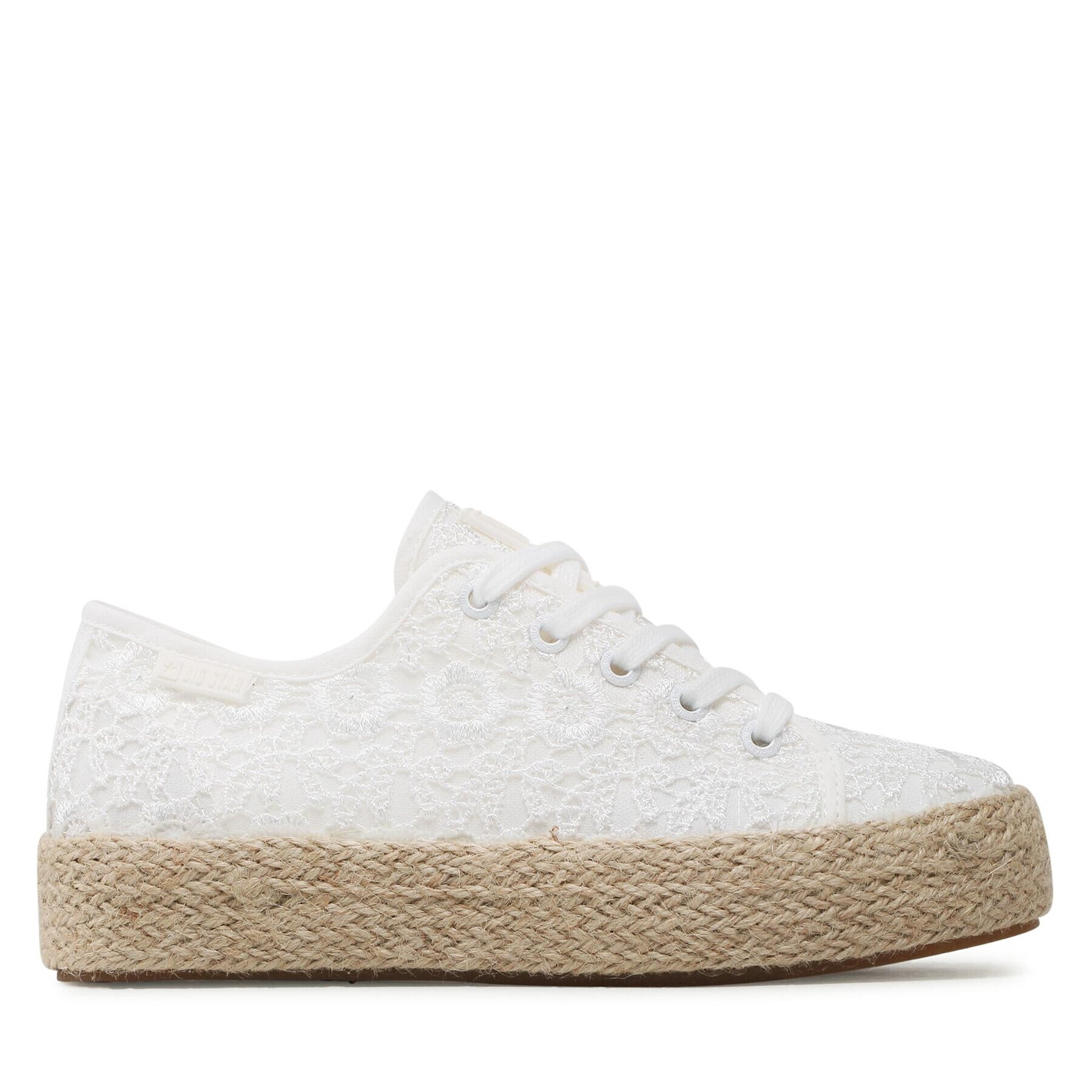 Big Star Shoes Espadrilky LL274199 Biela - Pepit.sk