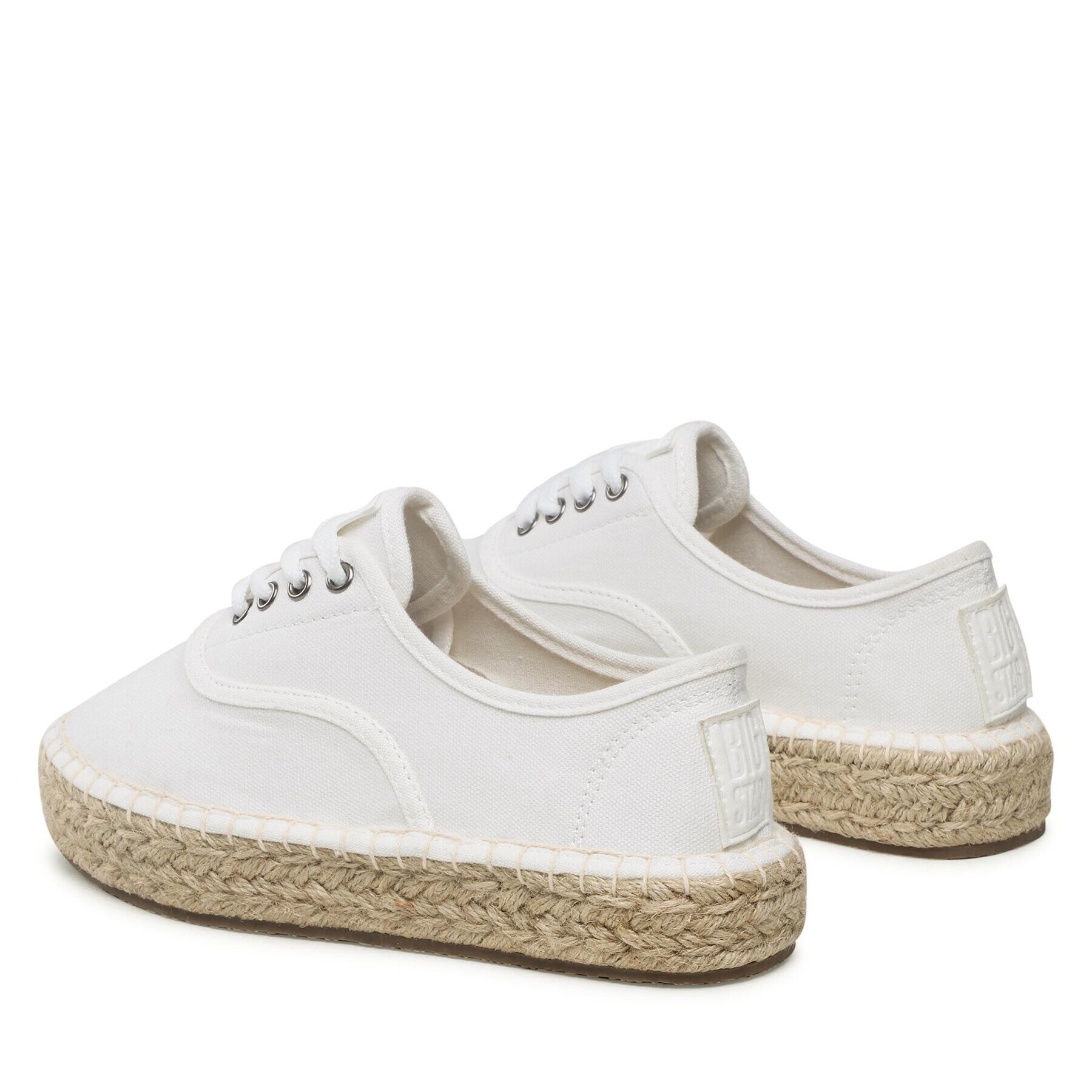 Big Star Shoes Espadrilky LL274833 Biela - Pepit.sk