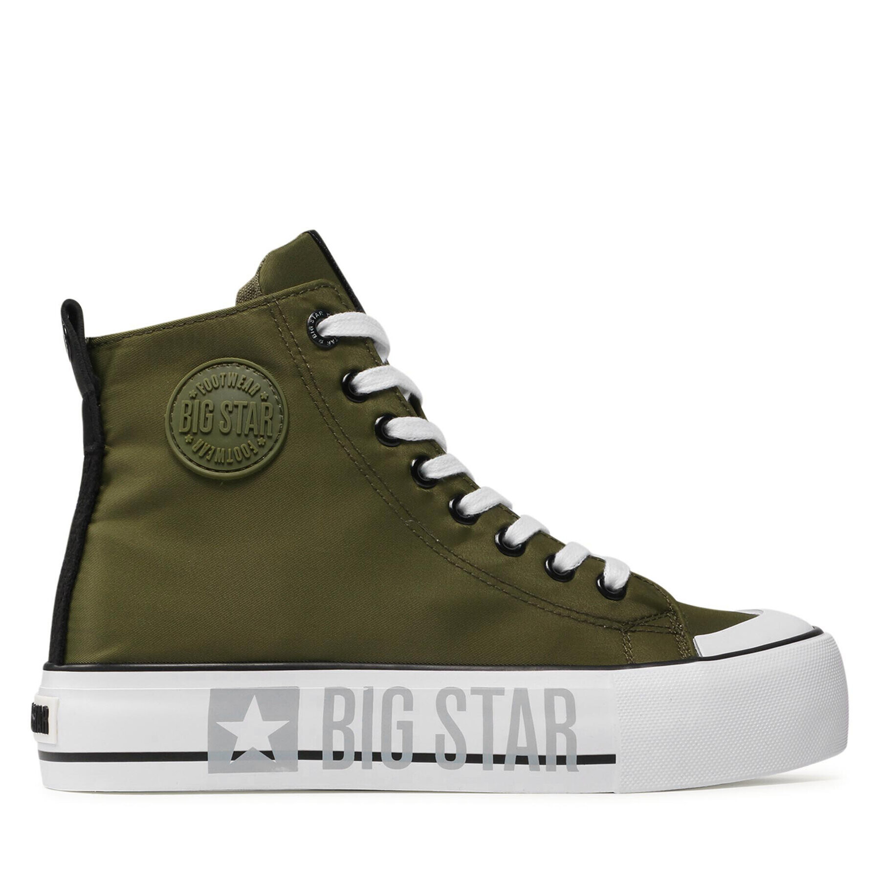 Big Star Shoes Plátenky II274017 Zelená - Pepit.sk