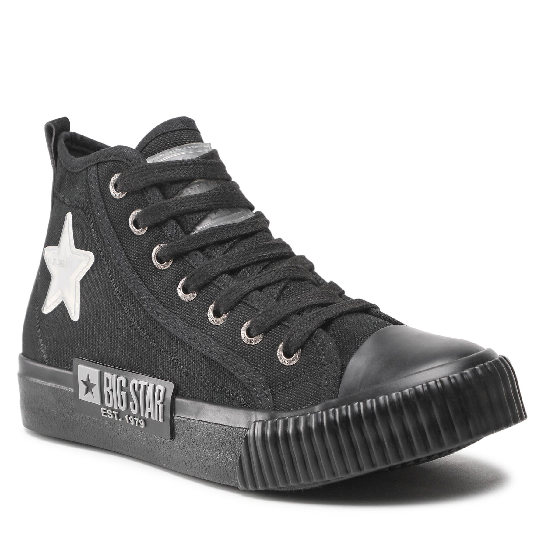 Big Star Shoes Plátenky JJ274380 Čierna - Pepit.sk