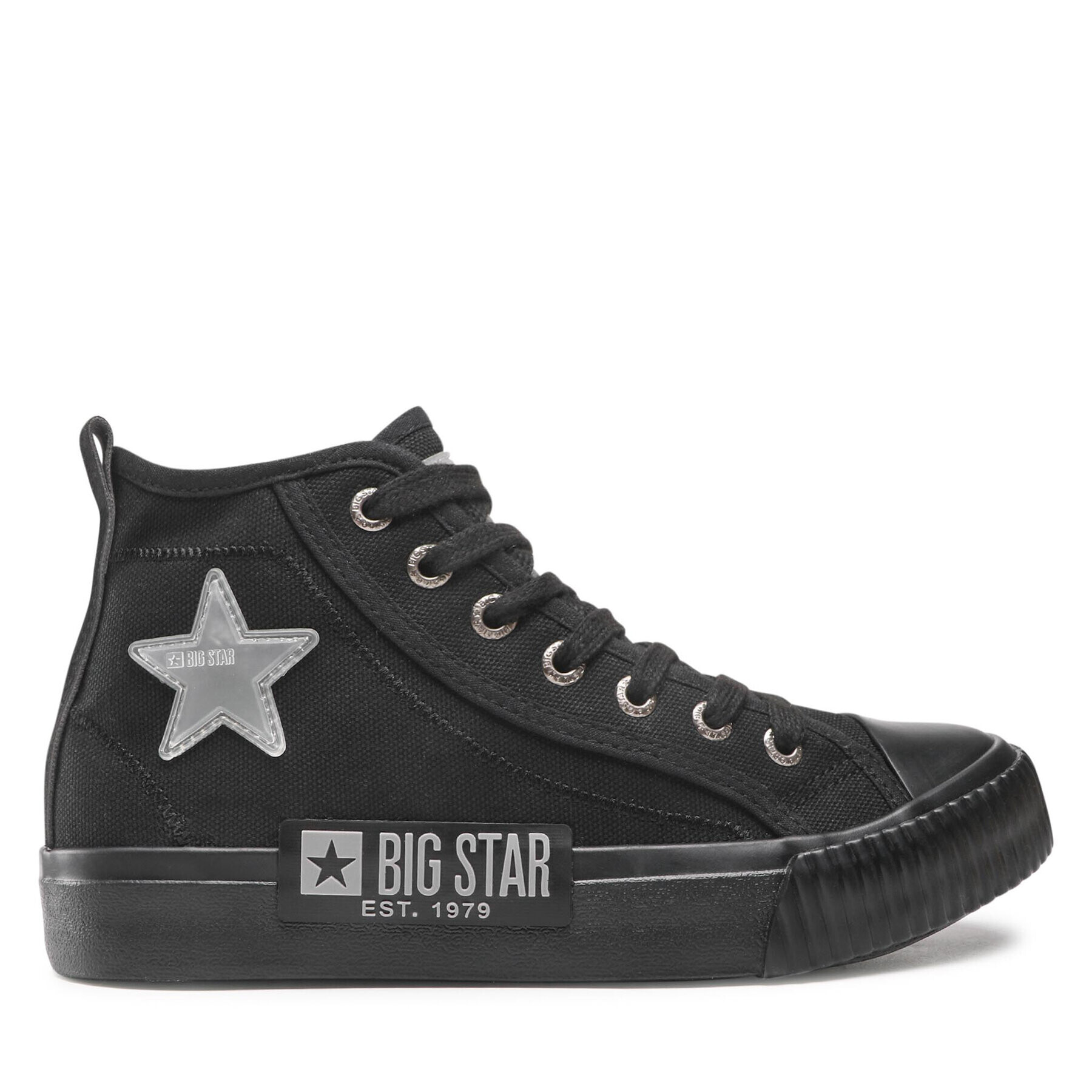 Big Star Shoes Plátenky JJ274380 Čierna - Pepit.sk