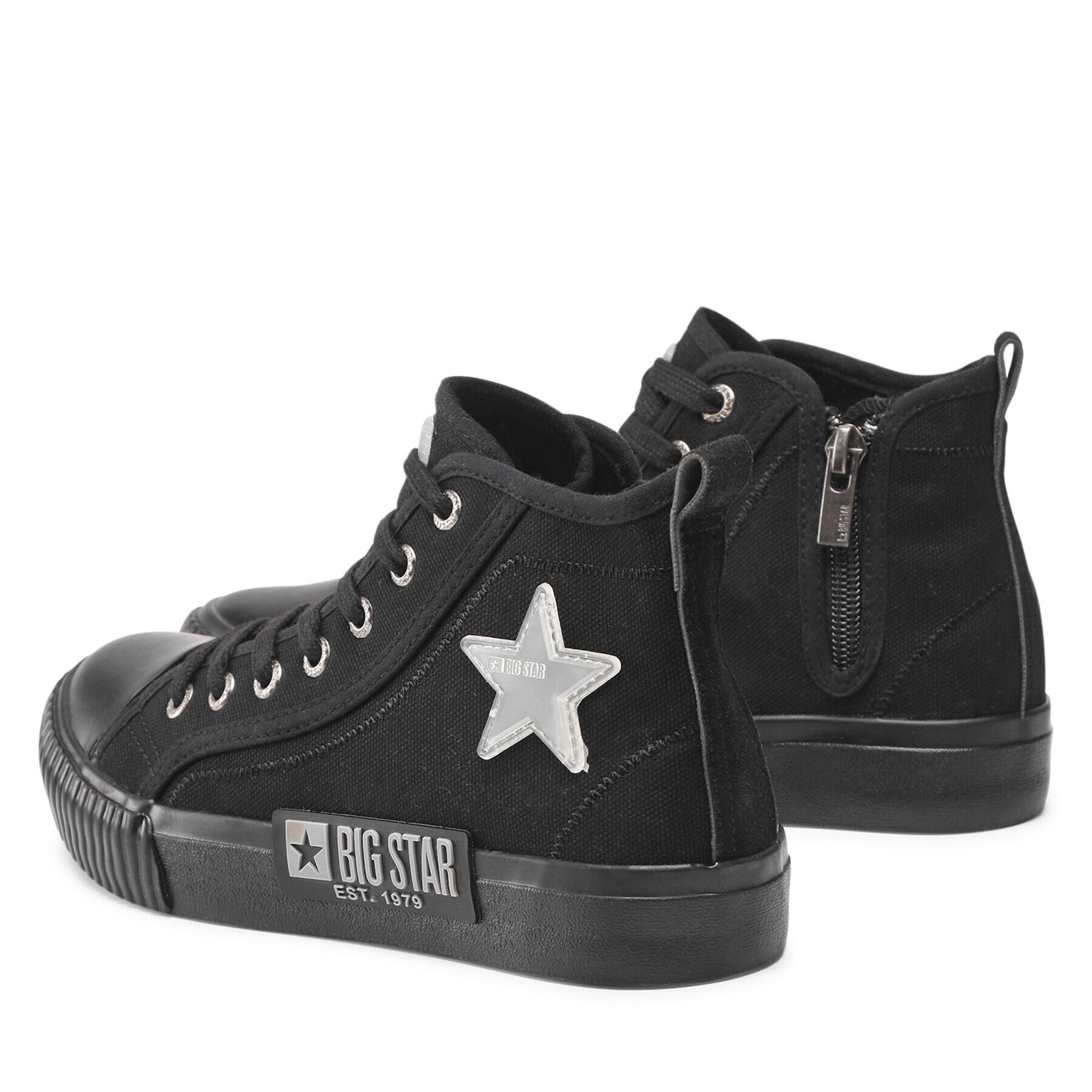 Big Star Shoes Plátenky JJ274380 Čierna - Pepit.sk