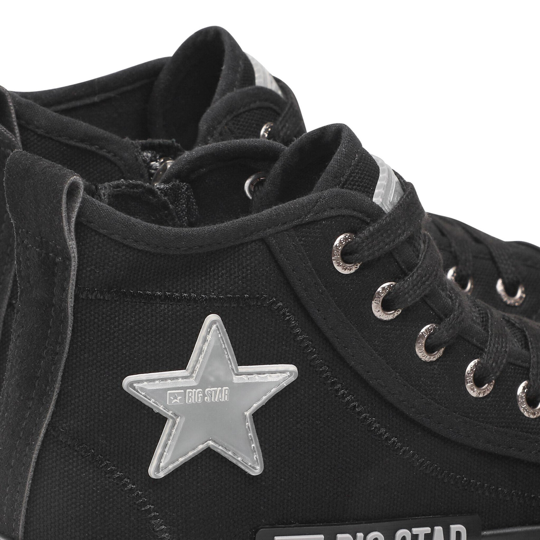 Big Star Shoes Plátenky JJ274380 Čierna - Pepit.sk