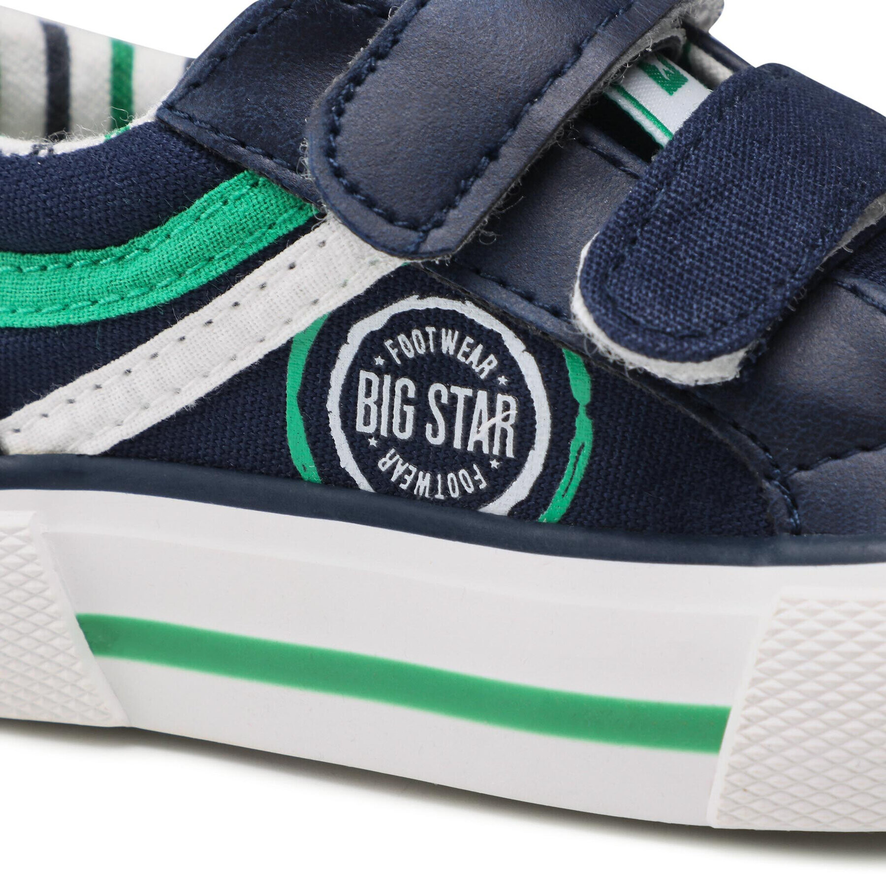 Big Star Shoes Plátenky JJ374315 Tmavomodrá - Pepit.sk