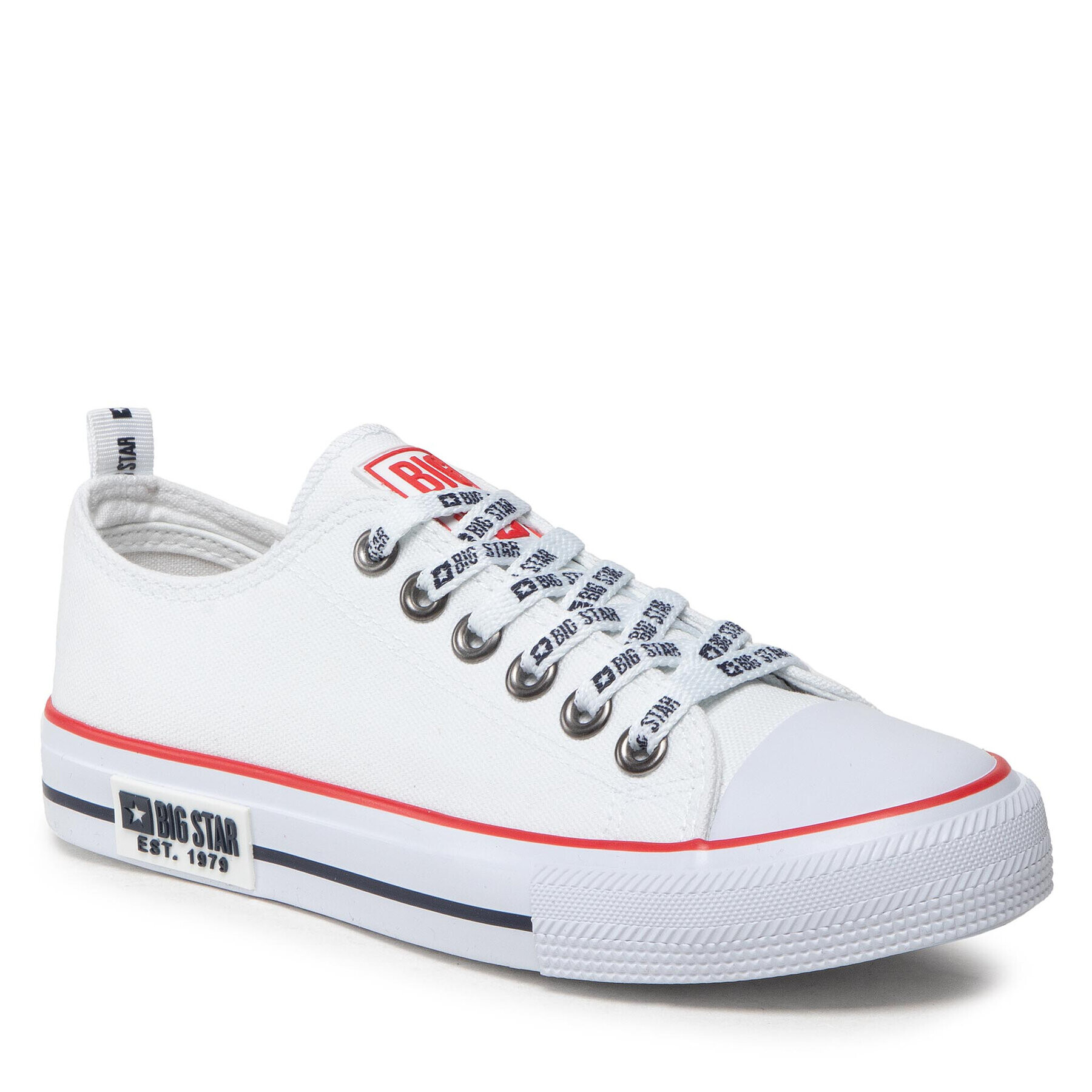 Big Star Shoes Plátenky KK274101 Biela - Pepit.sk