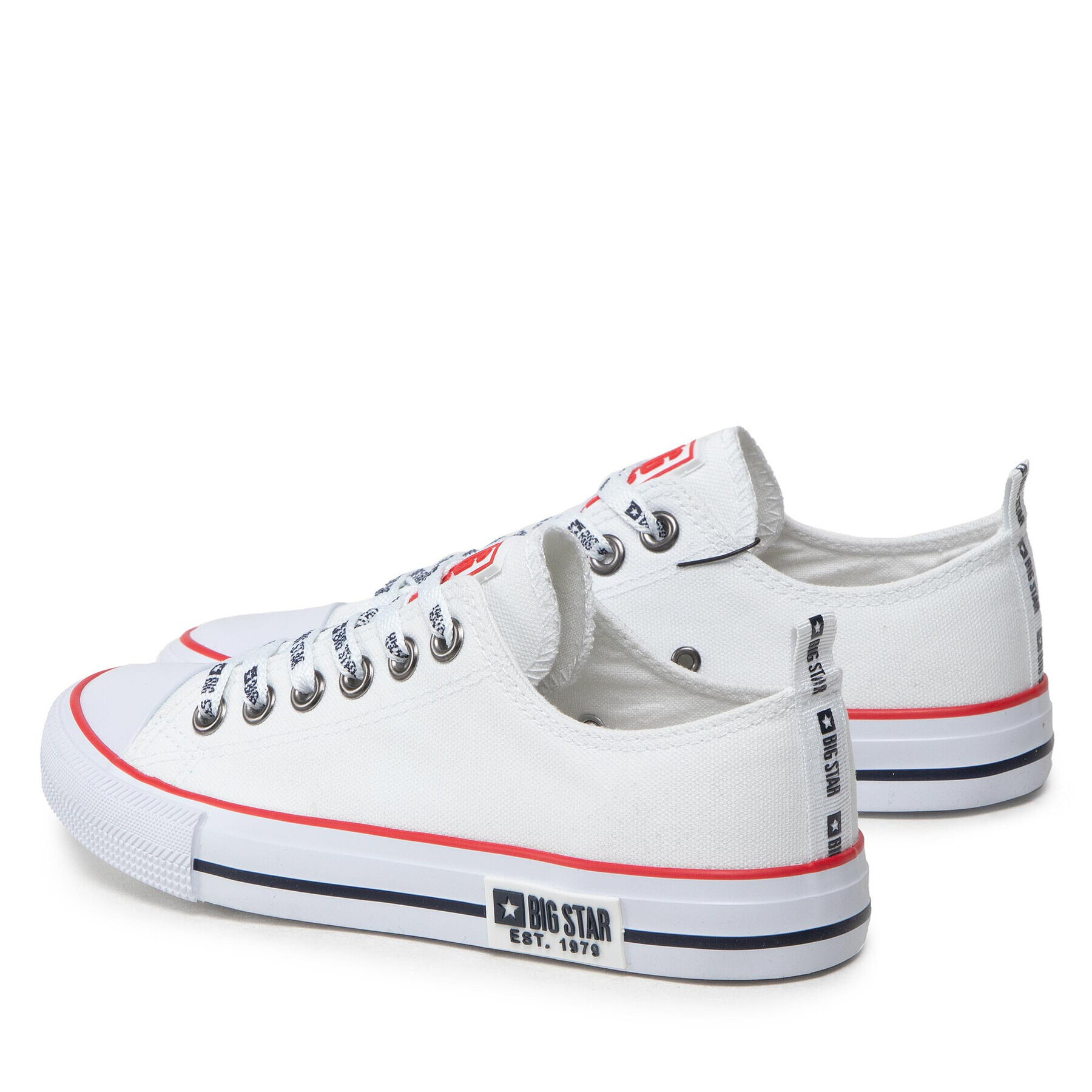 Big Star Shoes Plátenky KK274101 Biela - Pepit.sk