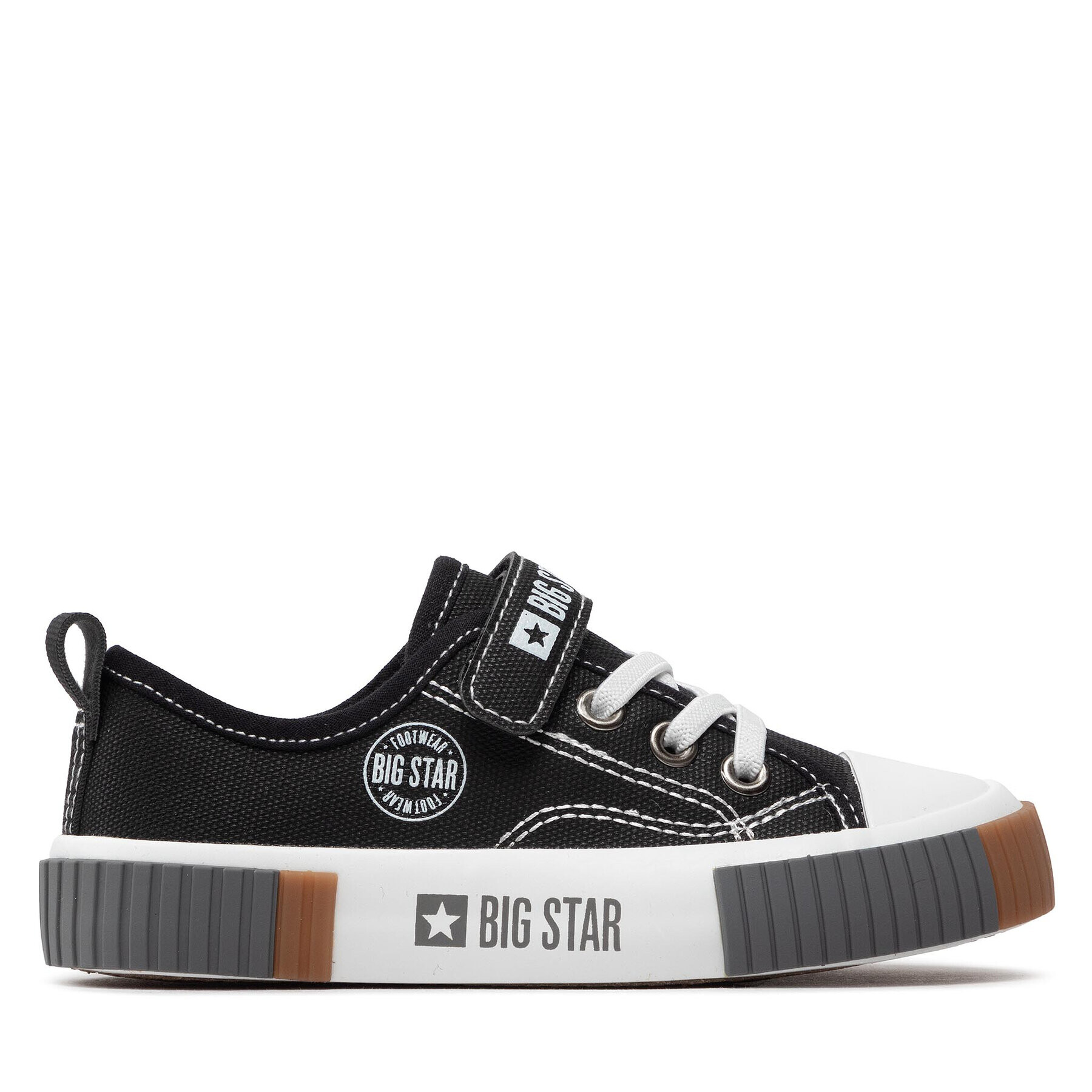 Big Star Shoes Plátenky KK374010 Čierna - Pepit.sk