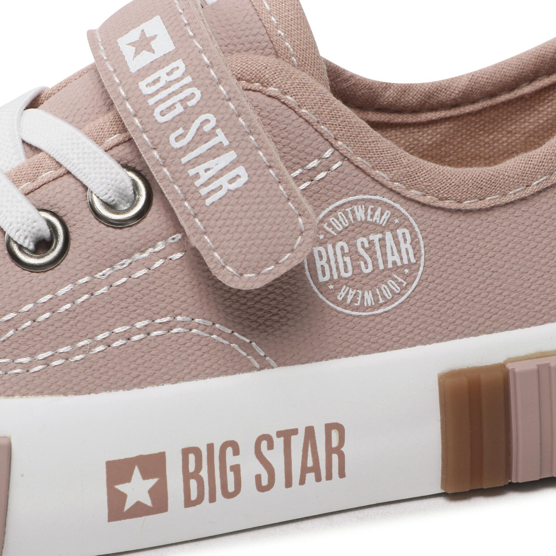 Big Star Shoes Plátenky KK374012 Ružová - Pepit.sk