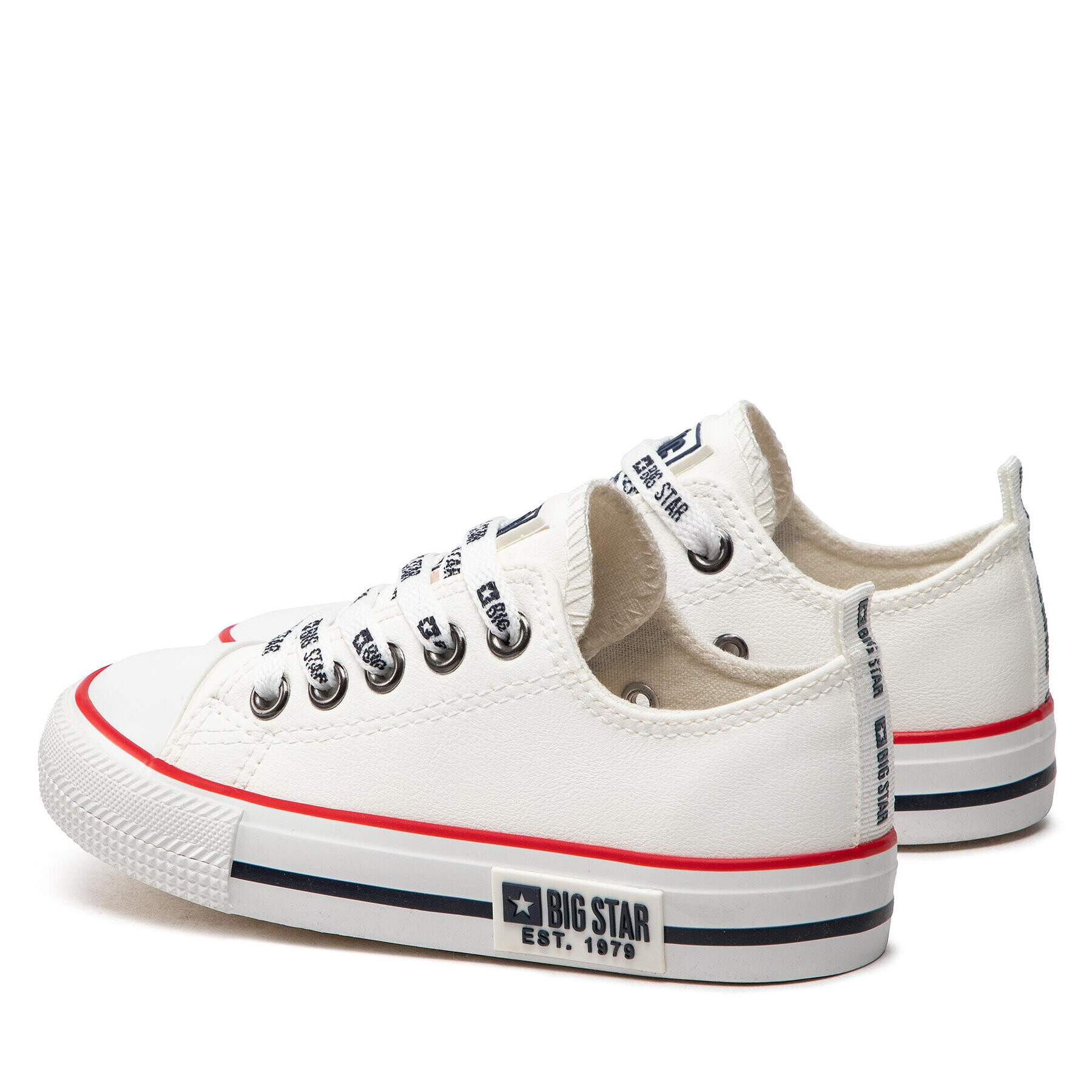 Big Star Shoes Plátenky KK374038 Biela - Pepit.sk