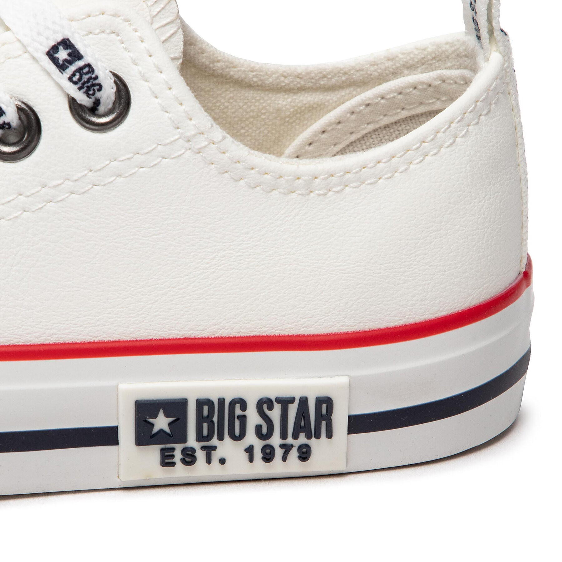 Big Star Shoes Plátenky KK374038 Biela - Pepit.sk