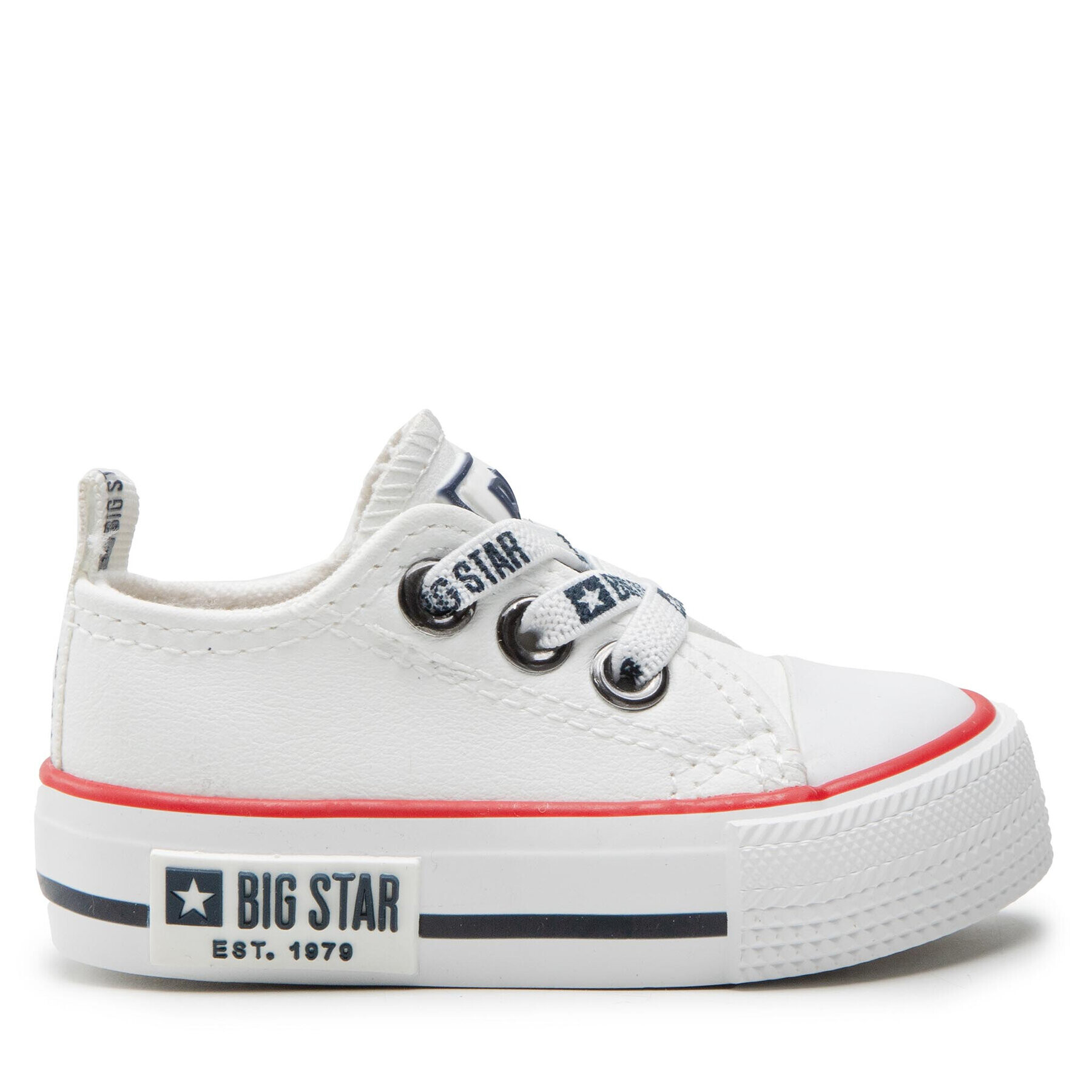 Big Star Shoes Plátenky KK374040 Biela - Pepit.sk