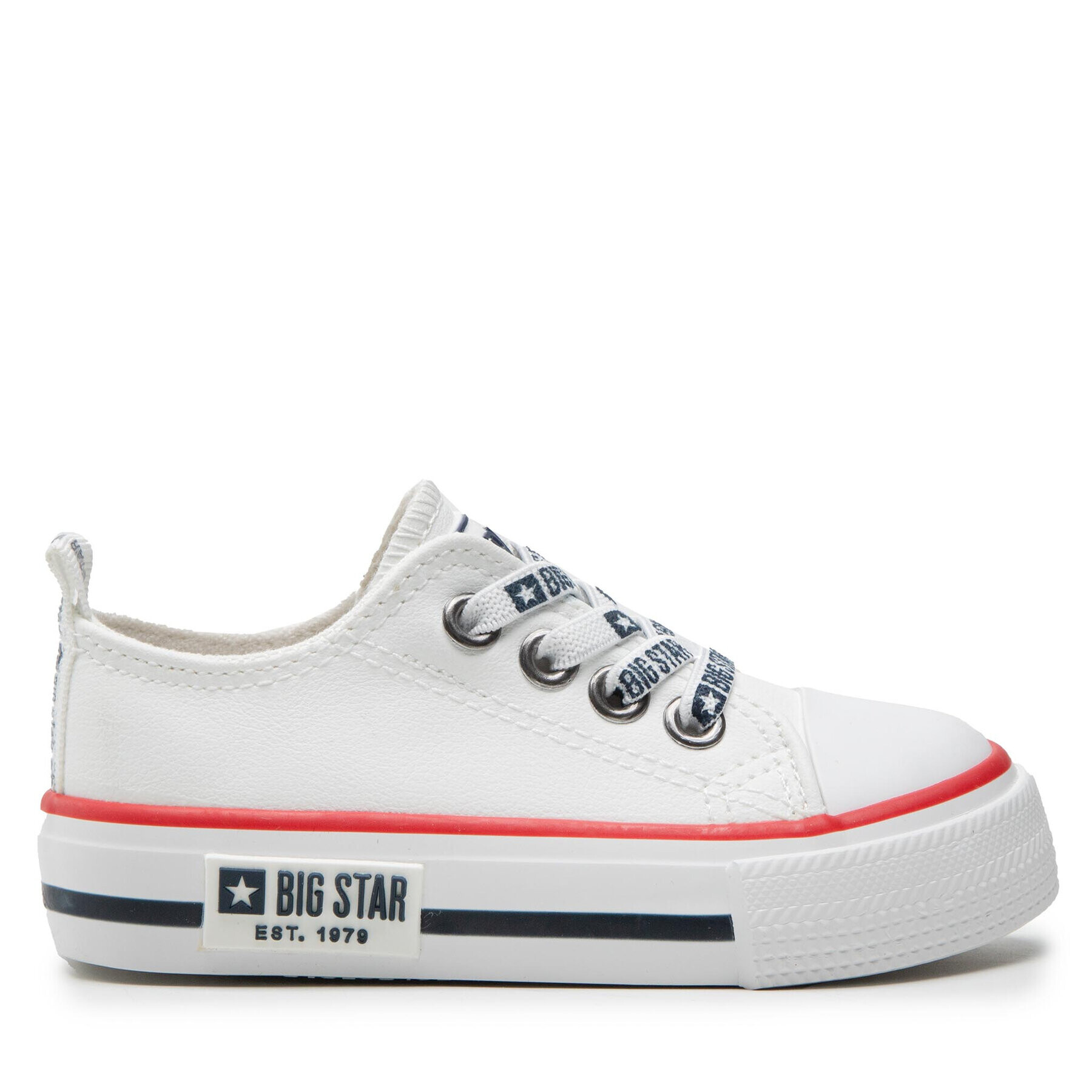 Big Star Shoes Plátenky KK374042 Biela - Pepit.sk