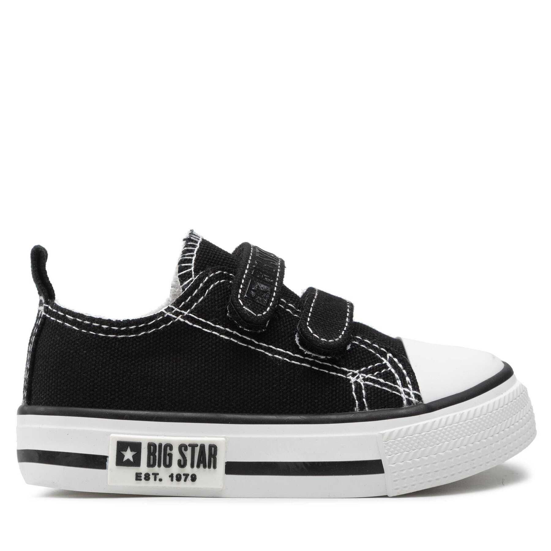 Big Star Shoes Plátenky KK374080 Čierna - Pepit.sk