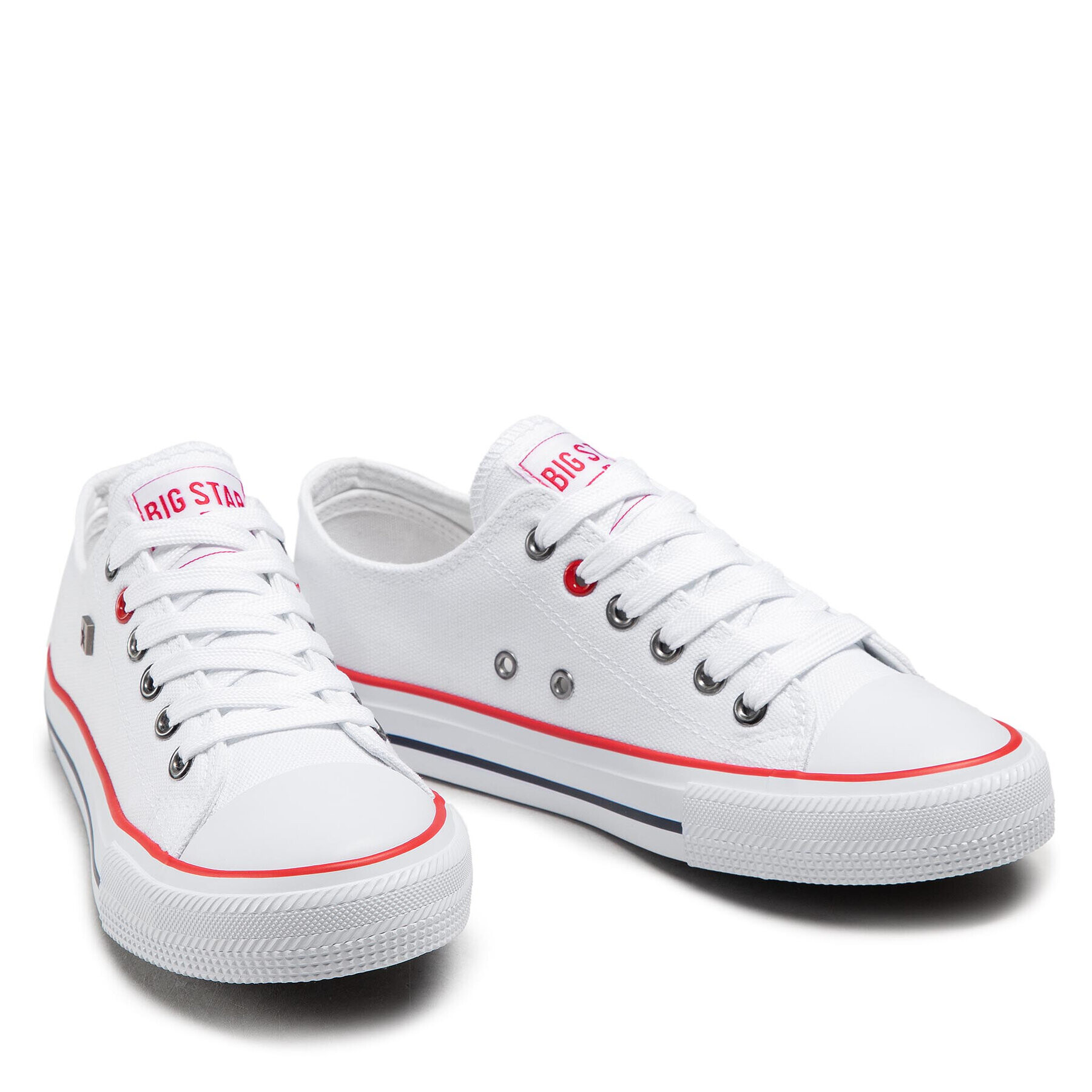 Big Star Shoes Plátenky T274022 101 Biela - Pepit.sk