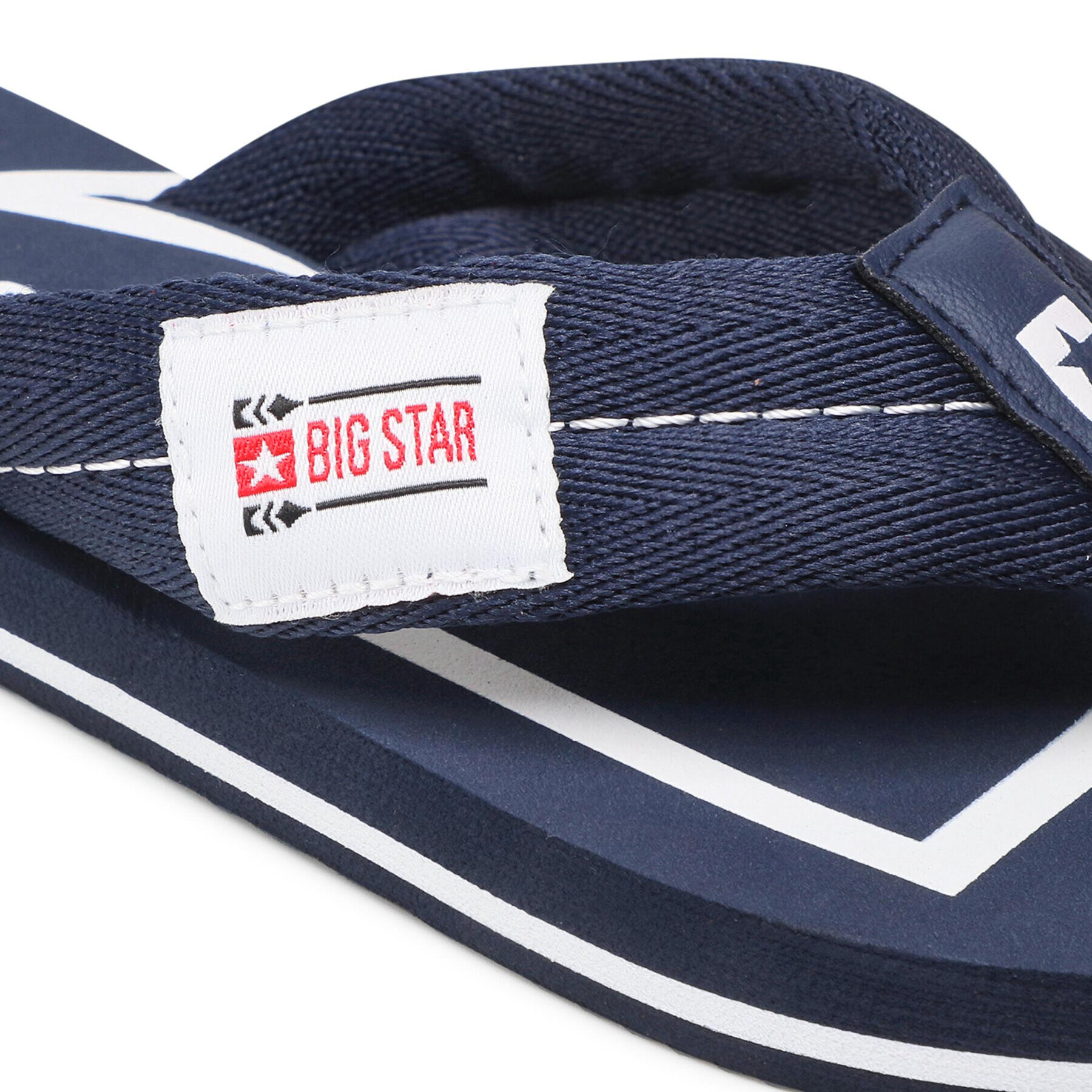 Big Star Shoes Žabky JJ274A424 Tmavomodrá - Pepit.sk