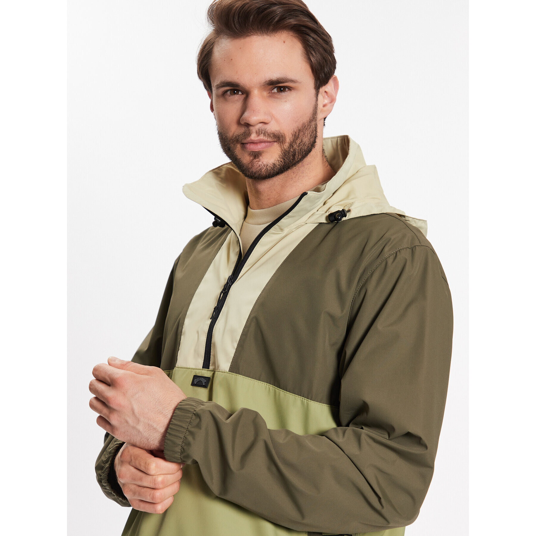 Billabong Bunda anorak Windswell ABYJK00117 Zelená Regular Fit - Pepit.sk