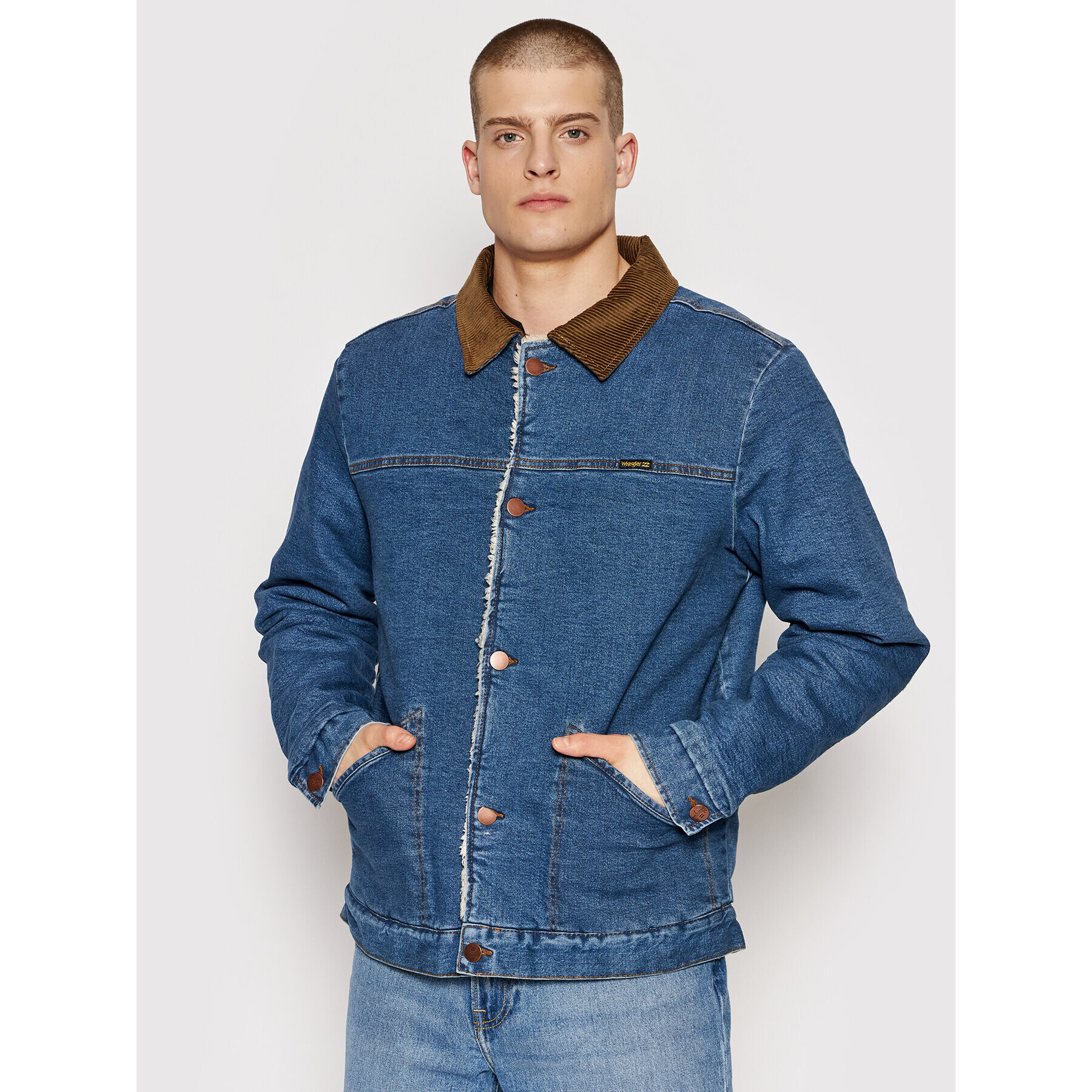 Billabong Džínsová bunda WRANGLER Range Z1JK51 Modrá Classic Fit - Pepit.sk