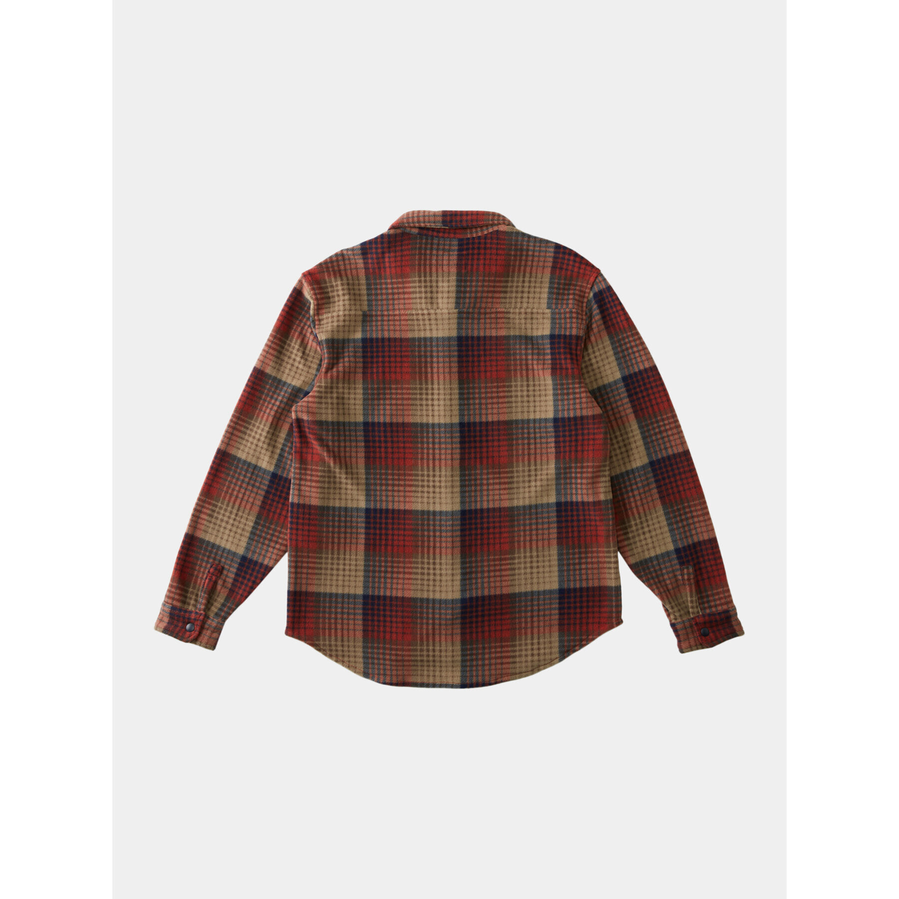 Billabong Prechodná bunda Furnace Flanell ABYFT00101 Hnedá Regular Fit - Pepit.sk