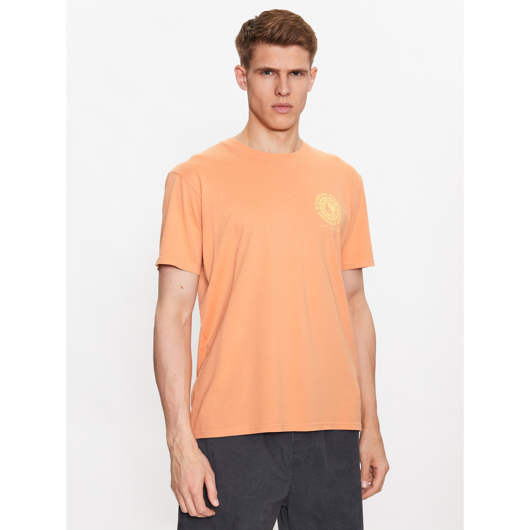 Billabong Tričko Connection ABYZT01708 Oranžová Regular Fit - Pepit.sk