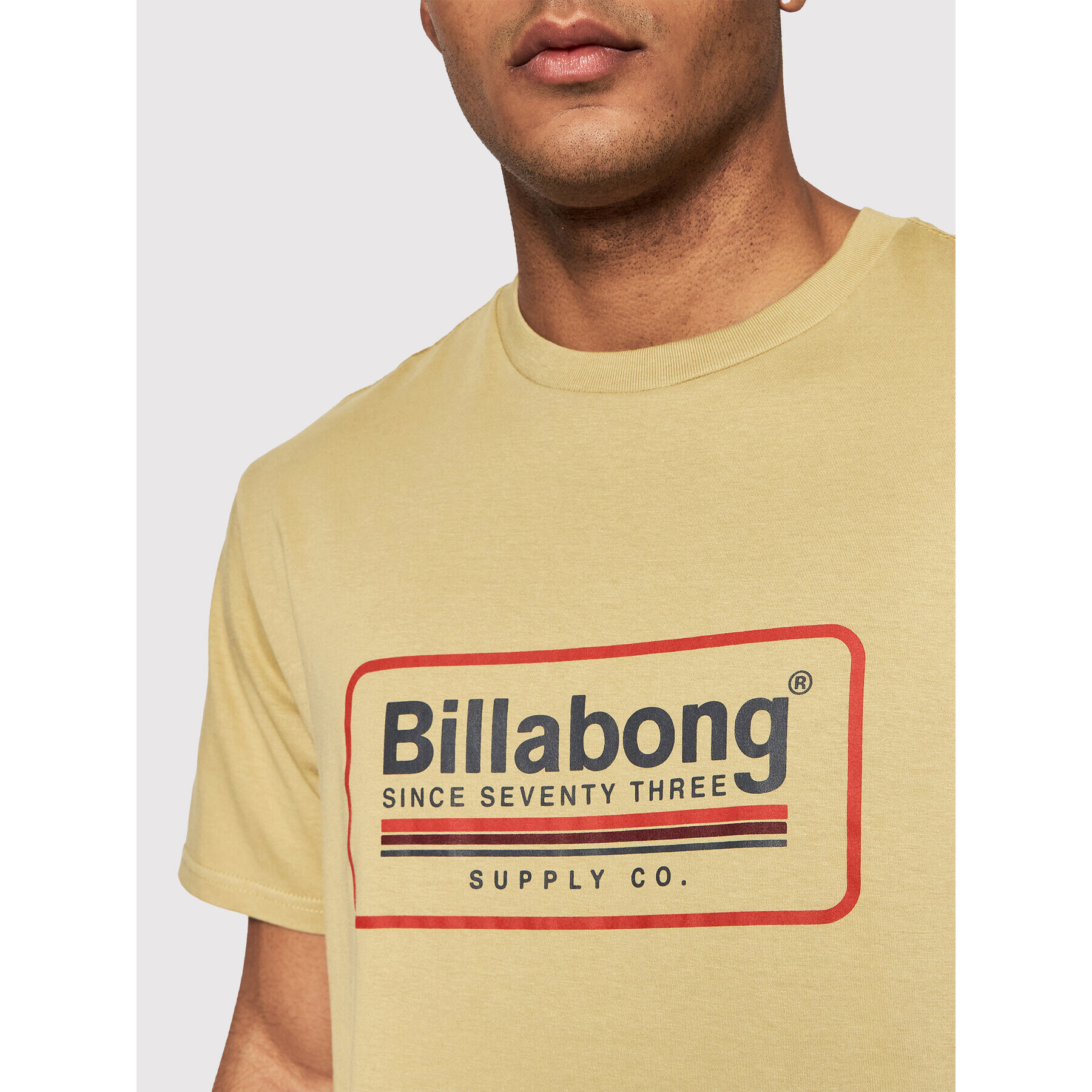 Billabong Tričko Pacifico C1SS04 BIP2 Béžová Regular Fit - Pepit.sk