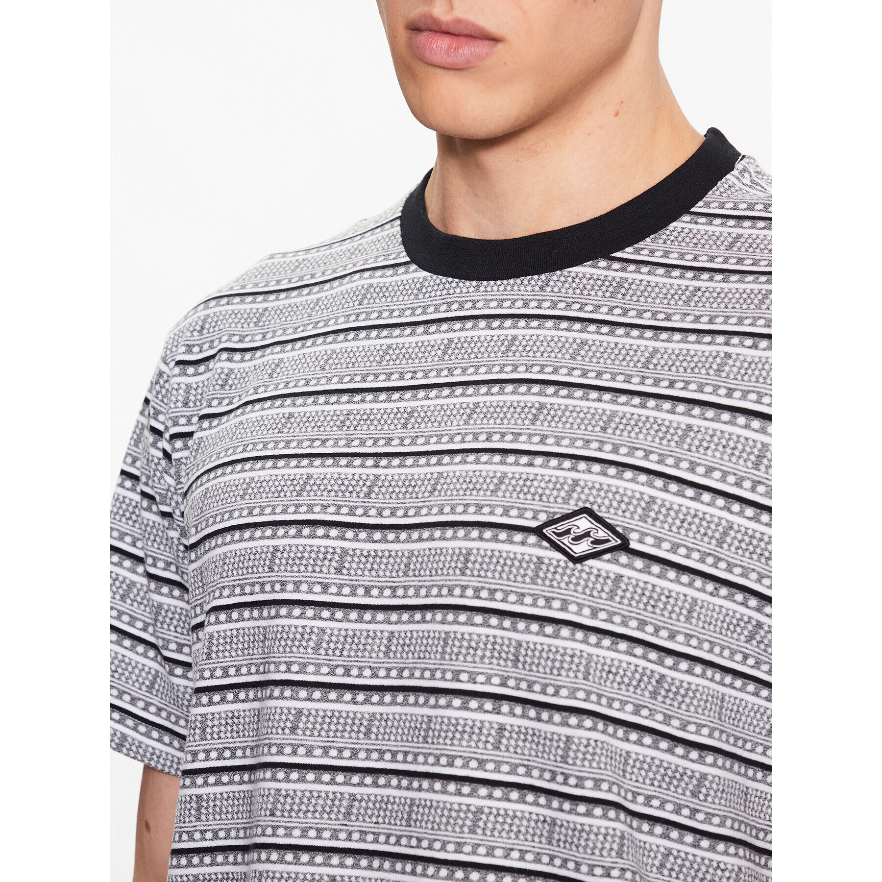 Billabong Tričko Reno ABYKT00196 Sivá Regular Fit - Pepit.sk