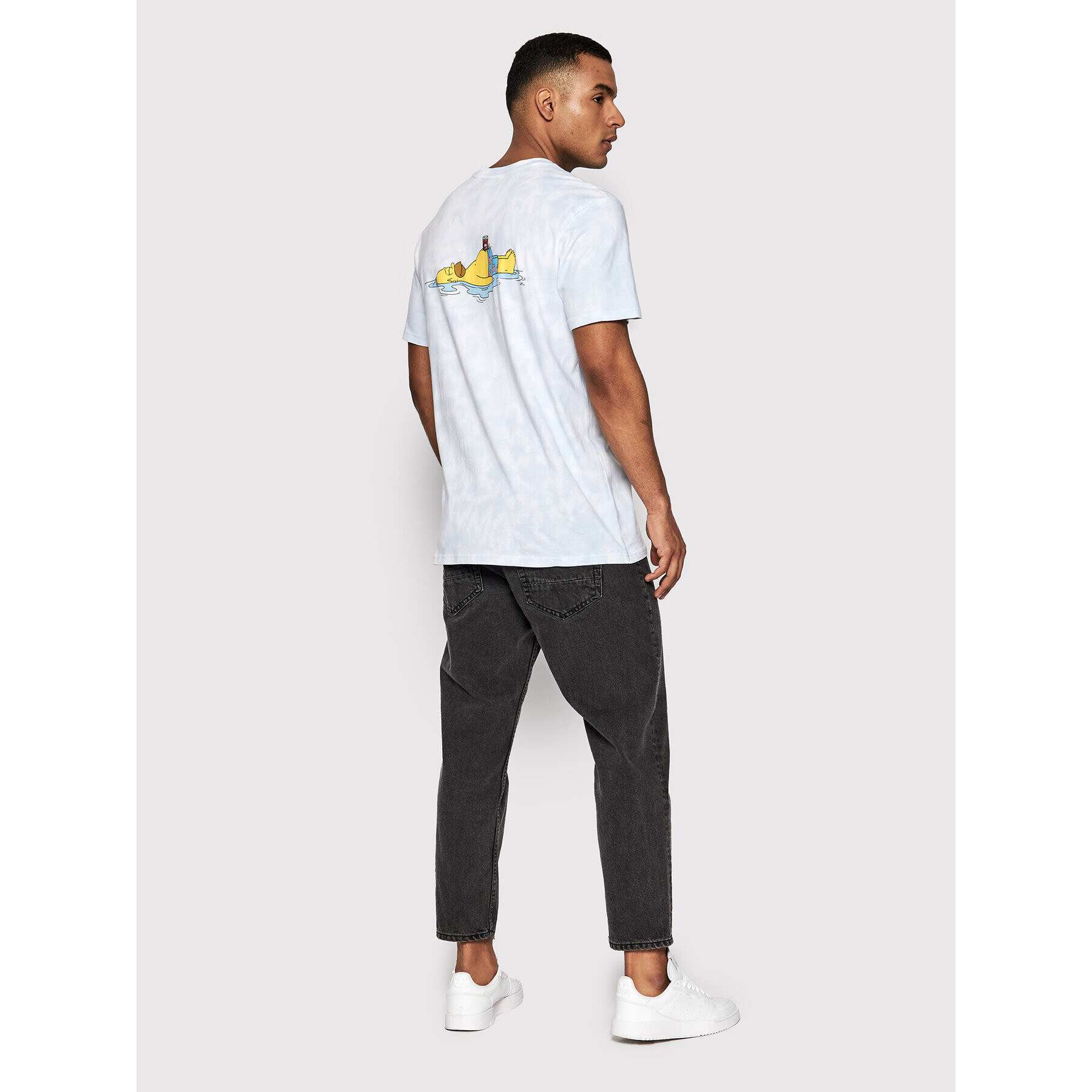 Billabong Tričko SIMPSONS C1SS87 BIP2 Biela Regular Fit - Pepit.sk