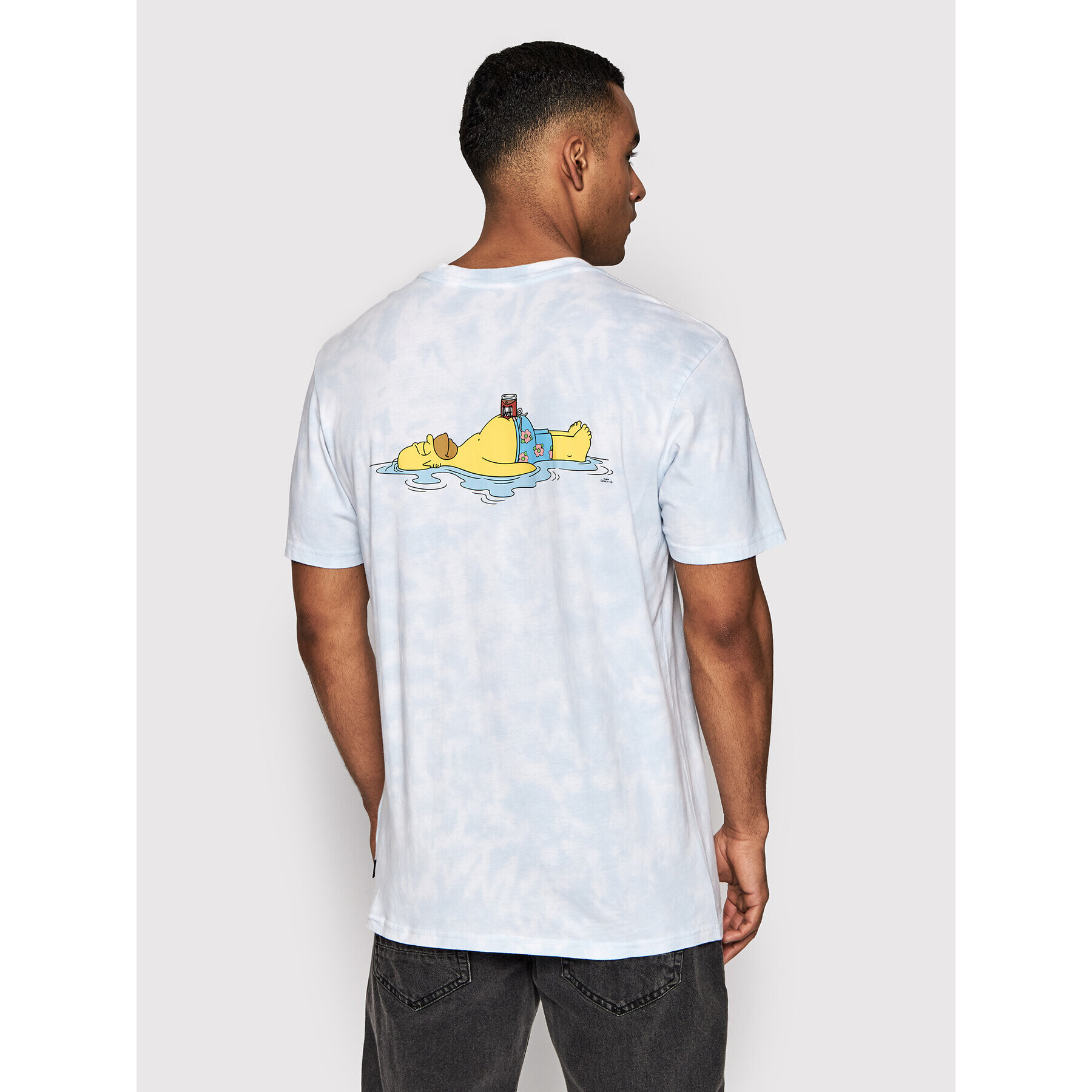 Billabong Tričko SIMPSONS C1SS87 BIP2 Biela Regular Fit - Pepit.sk