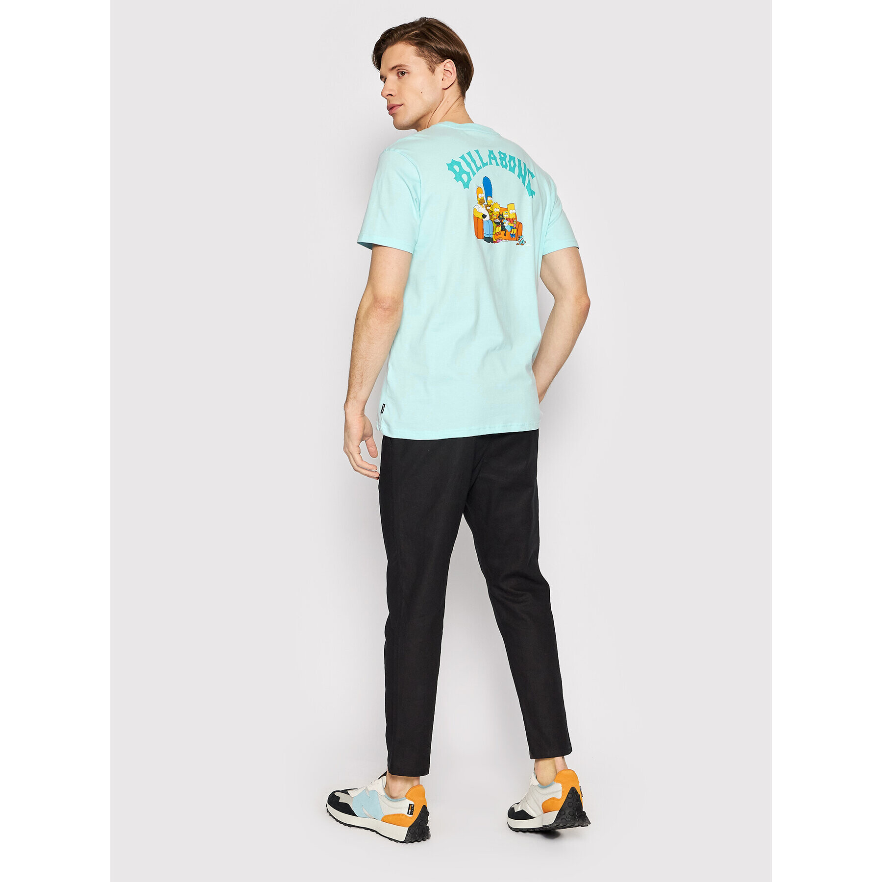 Billabong Tričko SIMPSONS Family Couch C1SS79 BIP2 Modrá Regular Fit - Pepit.sk