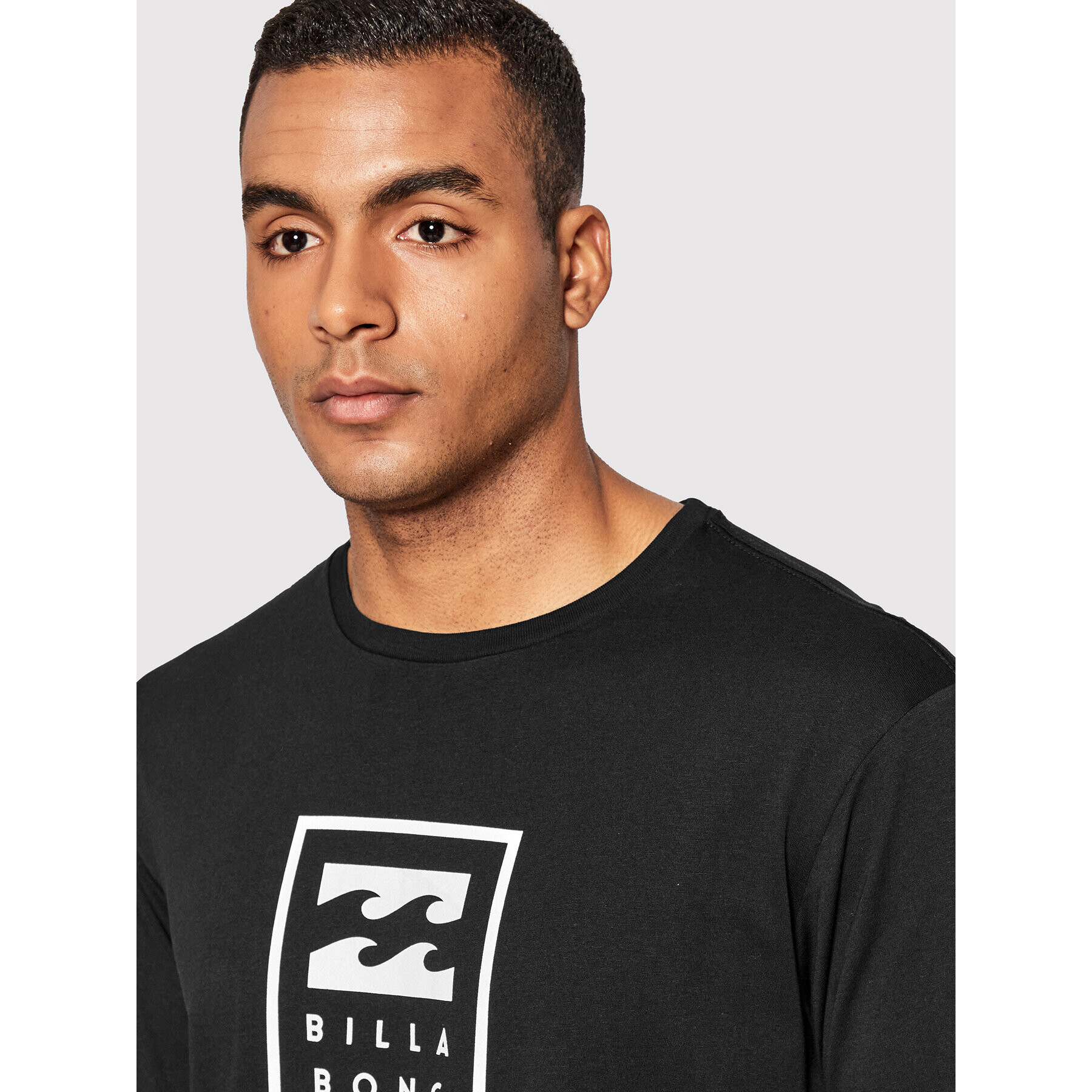 Billabong Tričko Unity Stacked C1SS63 BIP2 Čierna Regular Fit - Pepit.sk