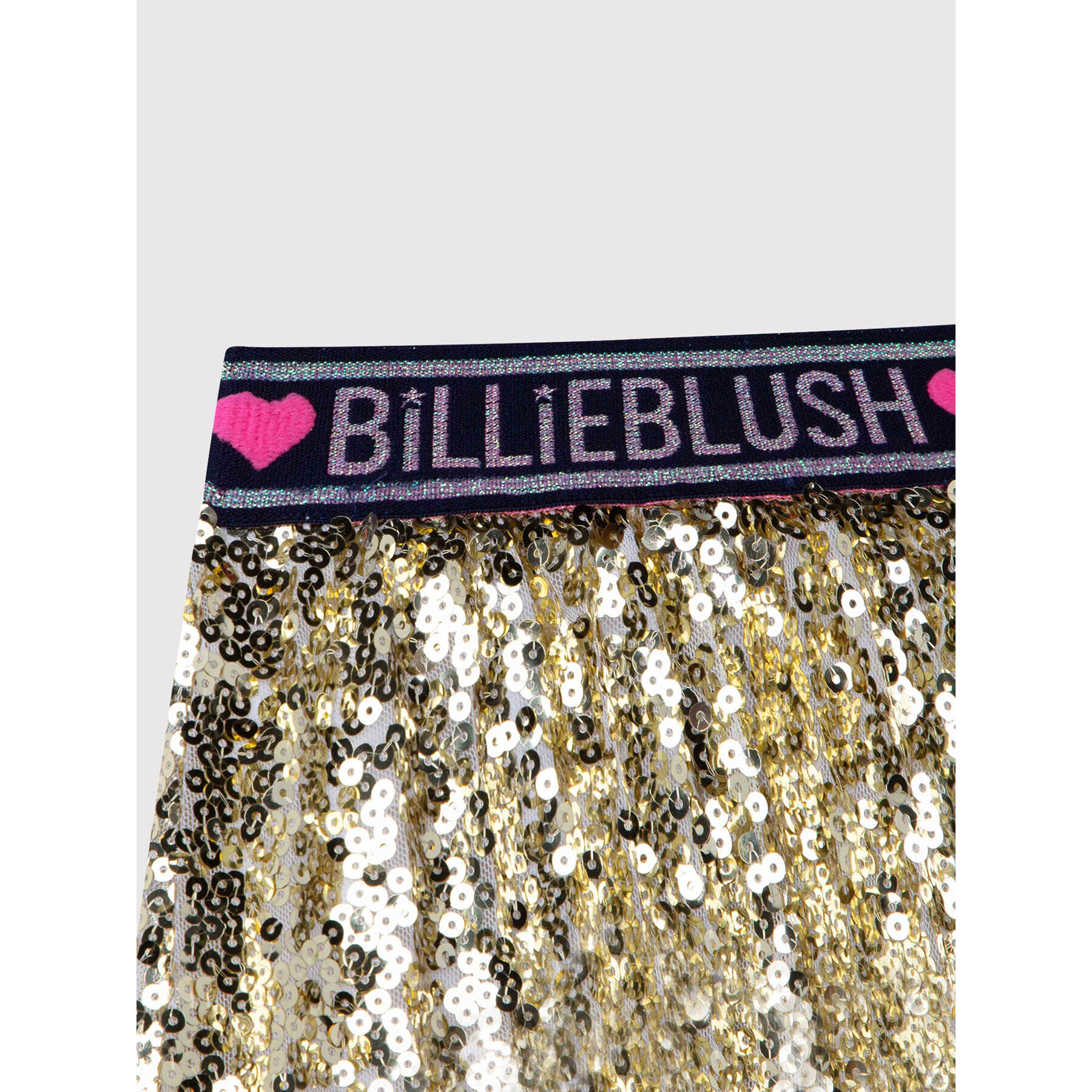 Billieblush Sukňa U13328 Zlatá Regular Fit - Pepit.sk