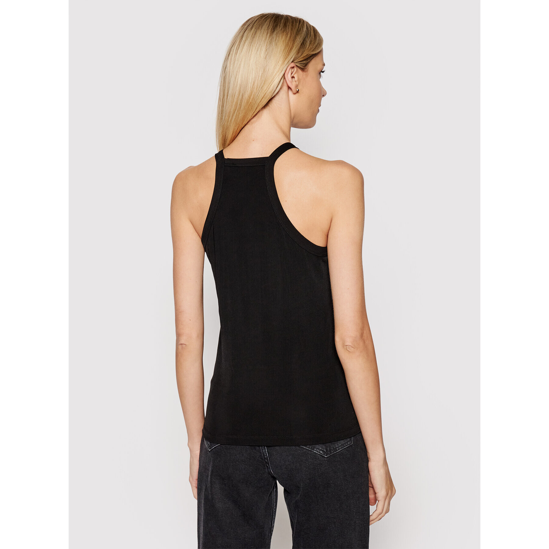 Birgitte Herskind Top Ily 3762747 Čierna Slim Fit - Pepit.sk