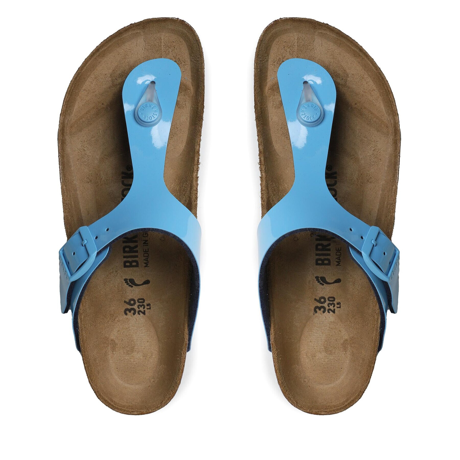 Birkenstock Sandále Gizeh 1024005 Modrá - Pepit.sk