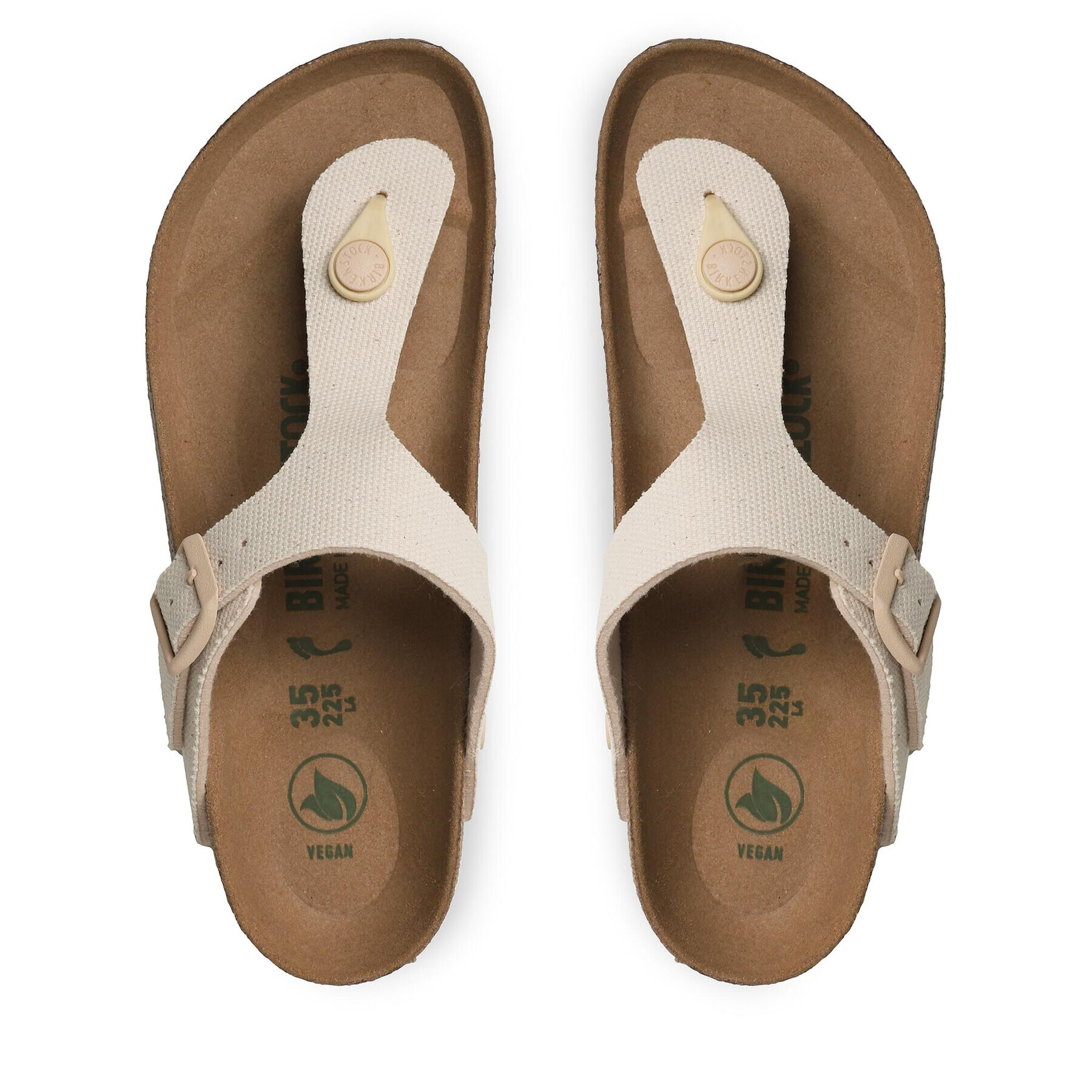 Birkenstock Sandále Gizeh 1024085 Béžová - Pepit.sk