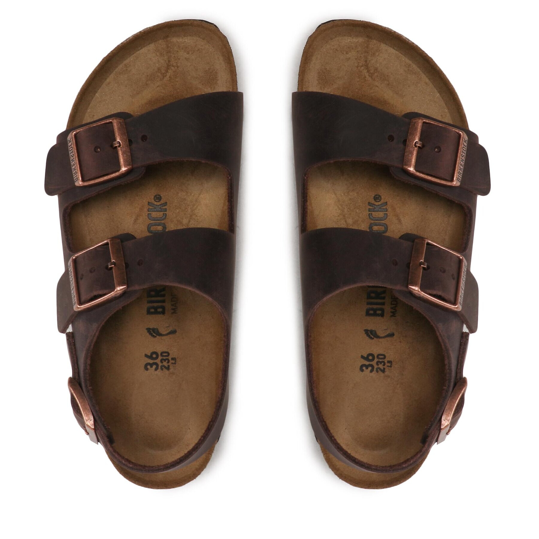 Birkenstock Sandále Milano 34873 Hnedá - Pepit.sk