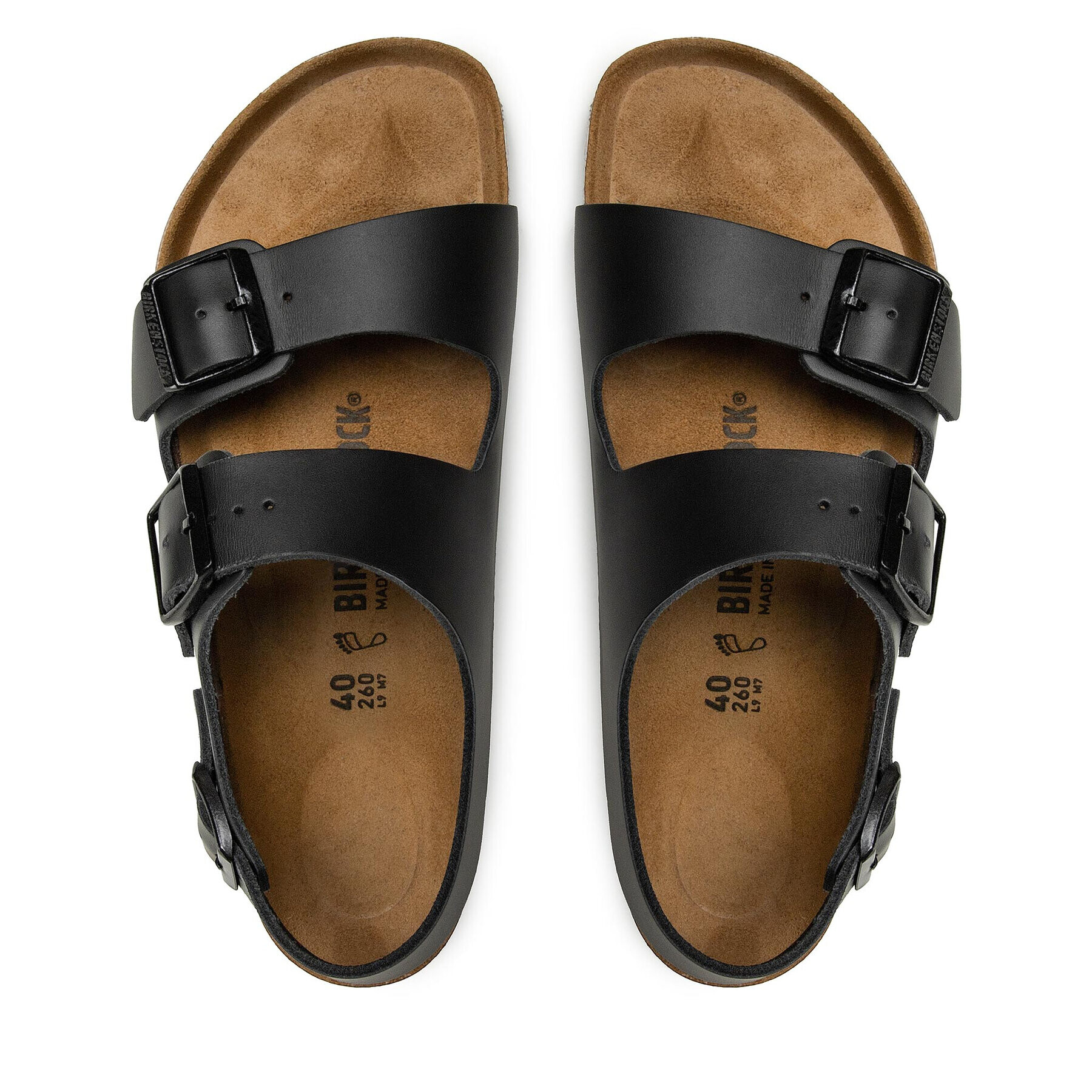 Birkenstock Sandále Milano Bs 0034191 Čierna - Pepit.sk