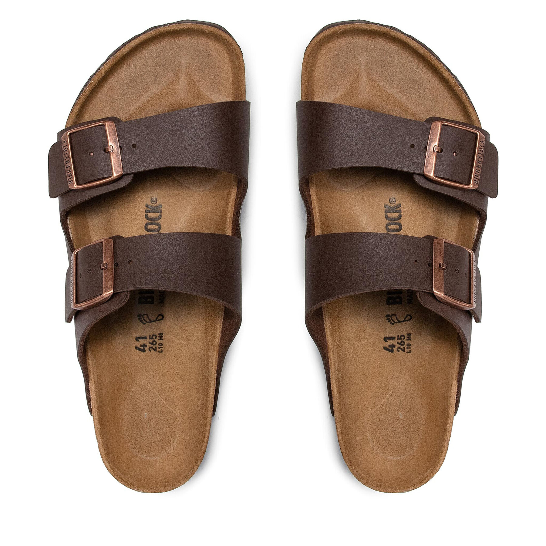 Birkenstock Šľapky Arizona 0051701 Hnedá - Pepit.sk