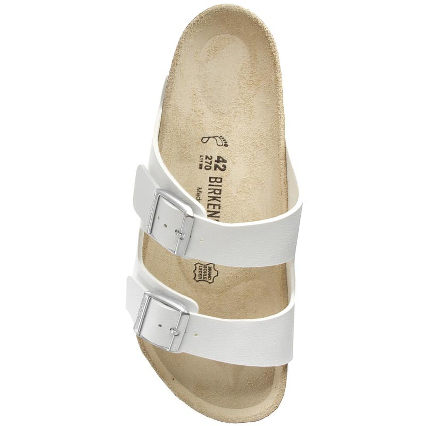 Birkenstock Šľapky Arizona 0051731 Biela - Pepit.sk