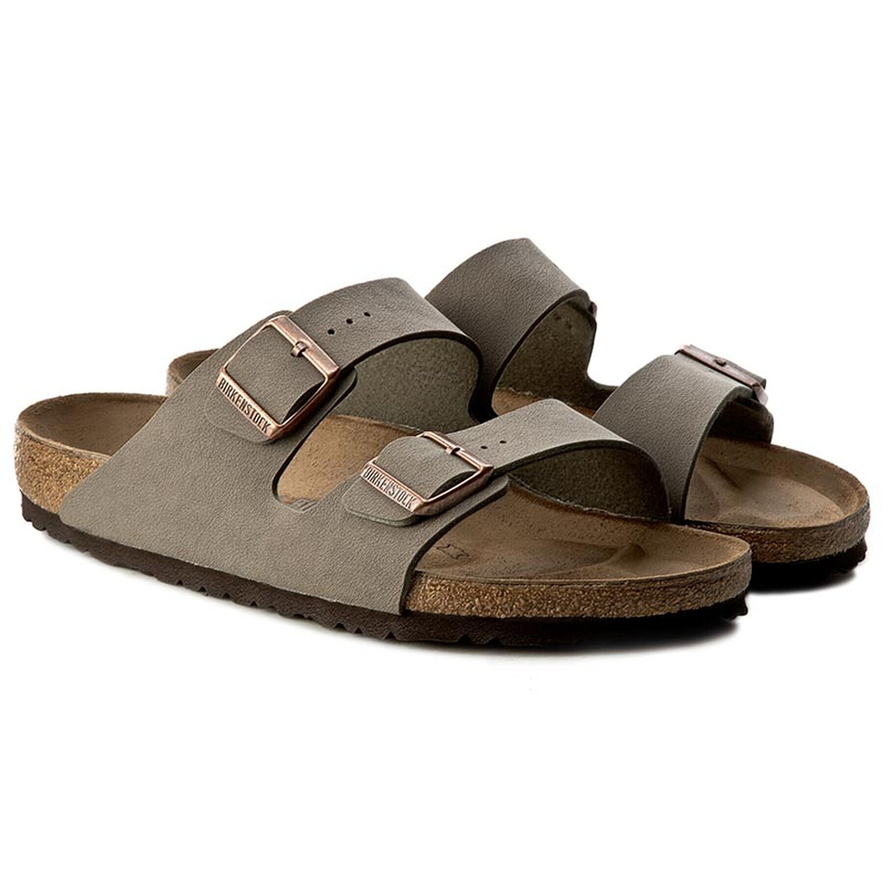 Birkenstock Šľapky Arizona 0151211 Sivá - Pepit.sk