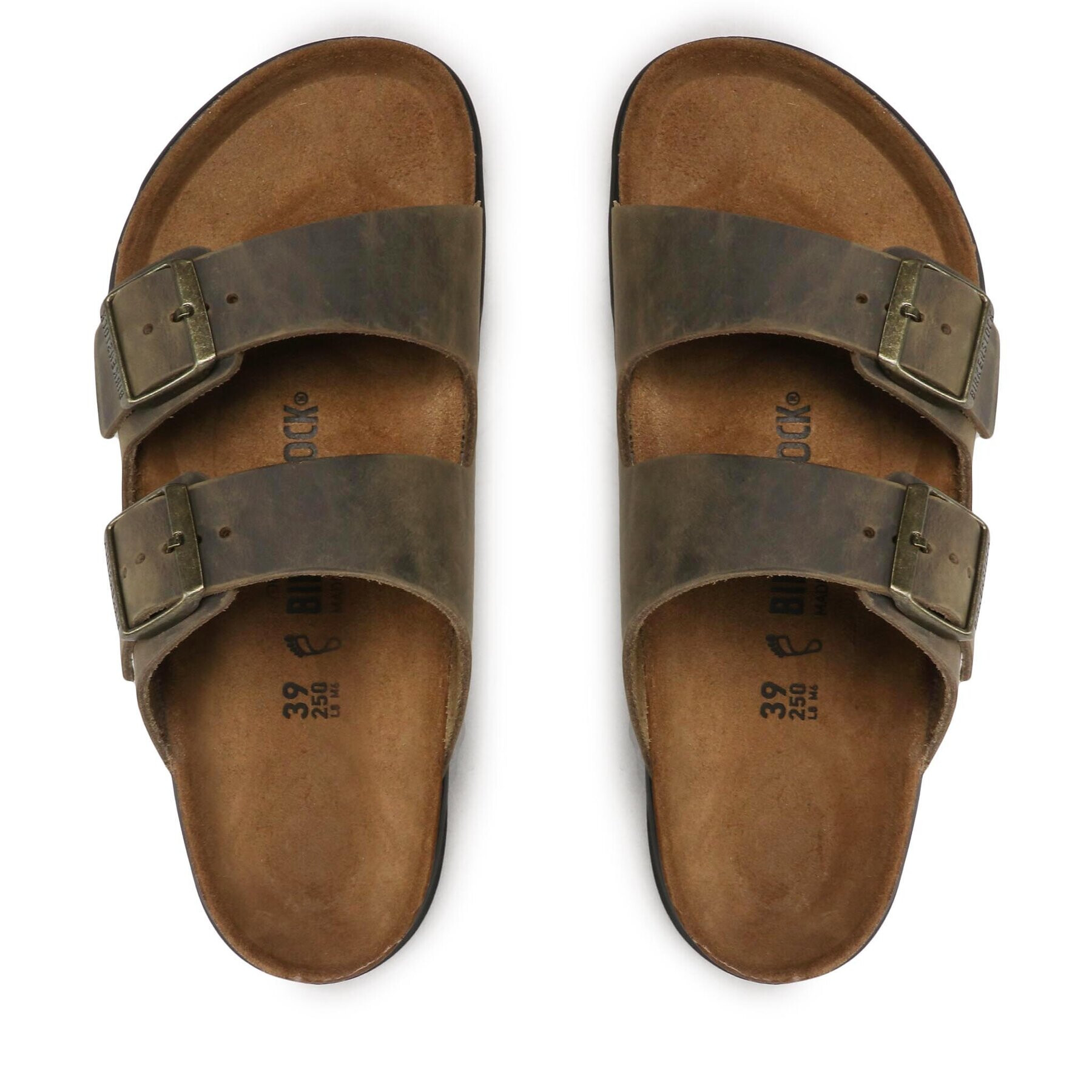 Birkenstock Šľapky Arizona 1018463 Kaki - Pepit.sk