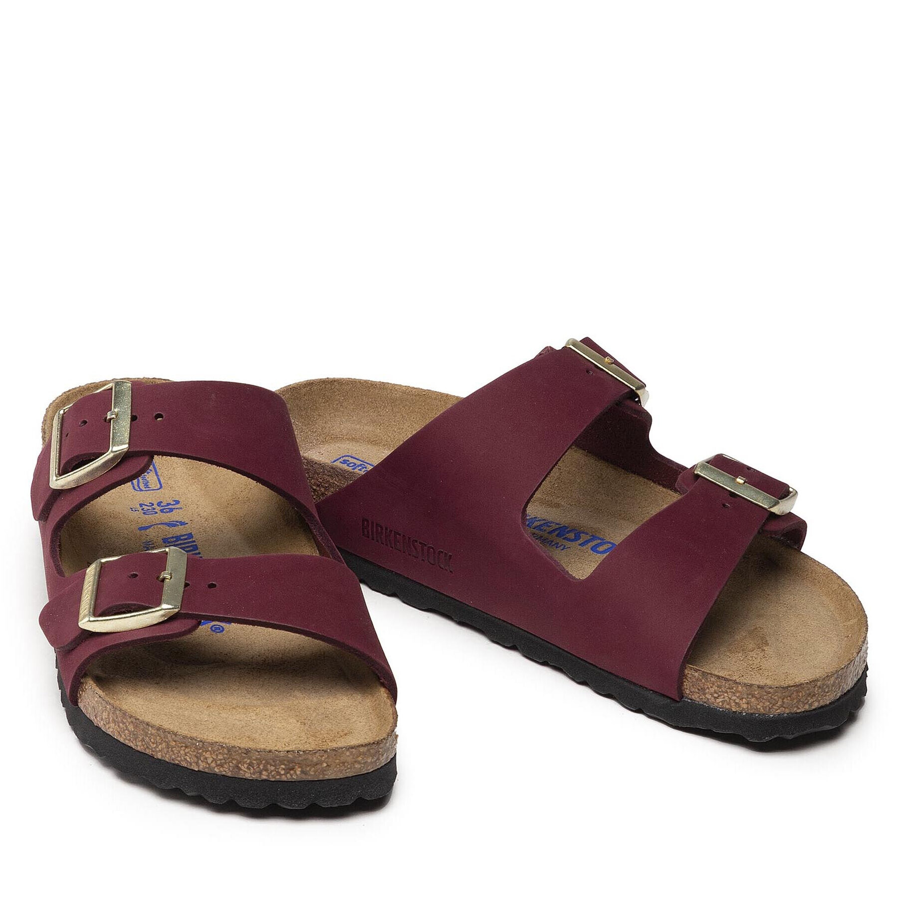 Birkenstock Šľapky Arizona 1020602 Bordová - Pepit.sk