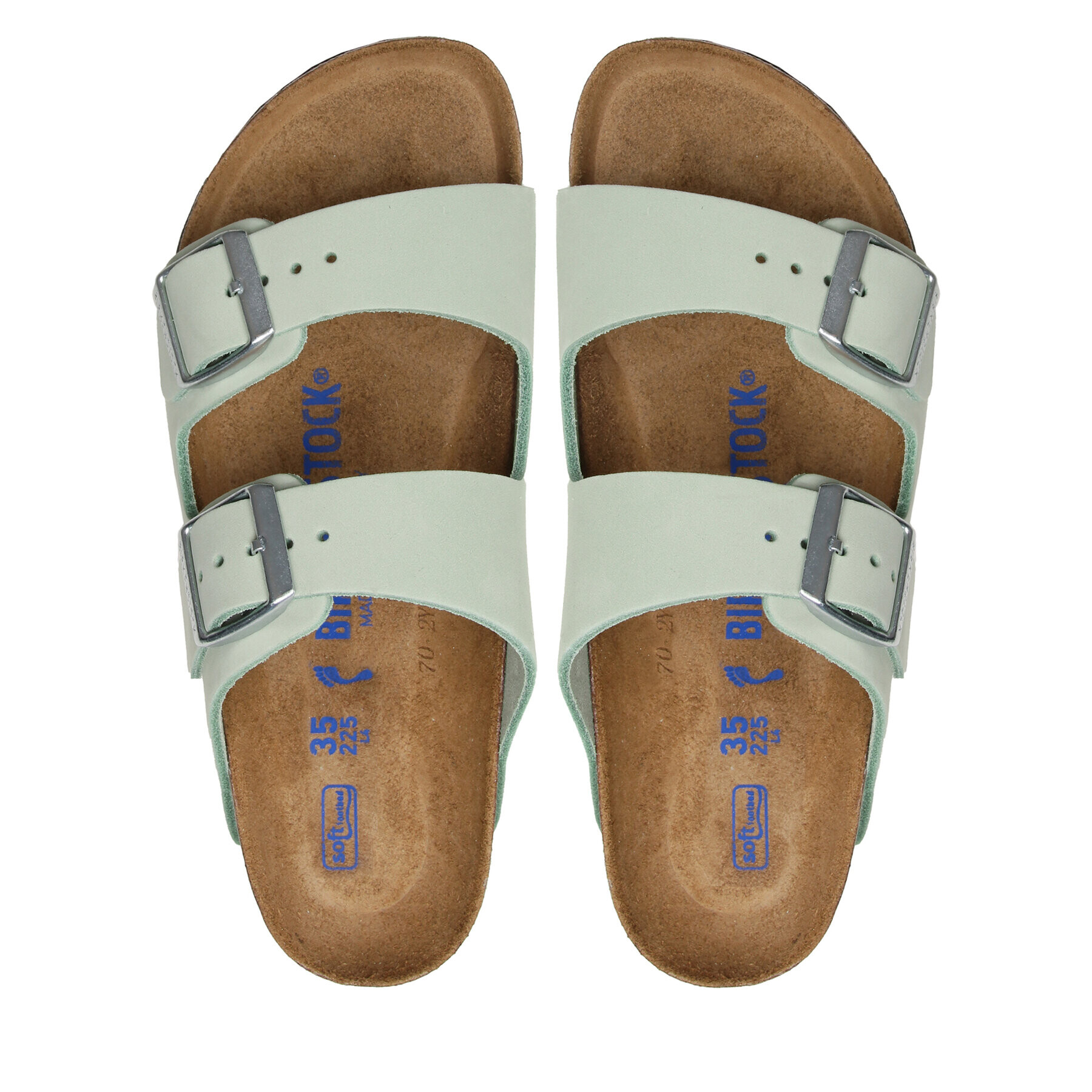 Birkenstock Šľapky Arizona 1024213 Zelená - Pepit.sk