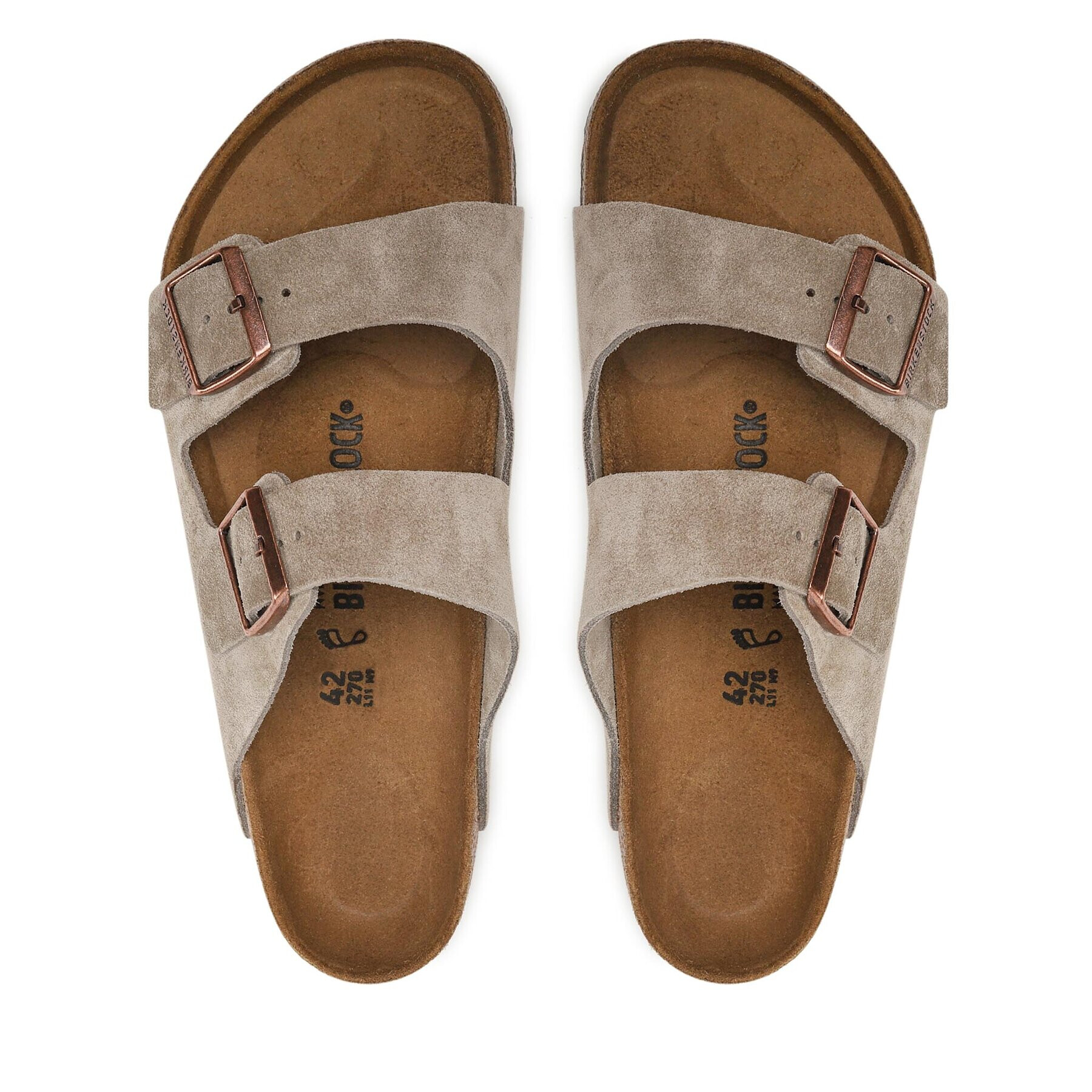 Birkenstock Šľapky Arizona Bs 0051461 Sivá - Pepit.sk