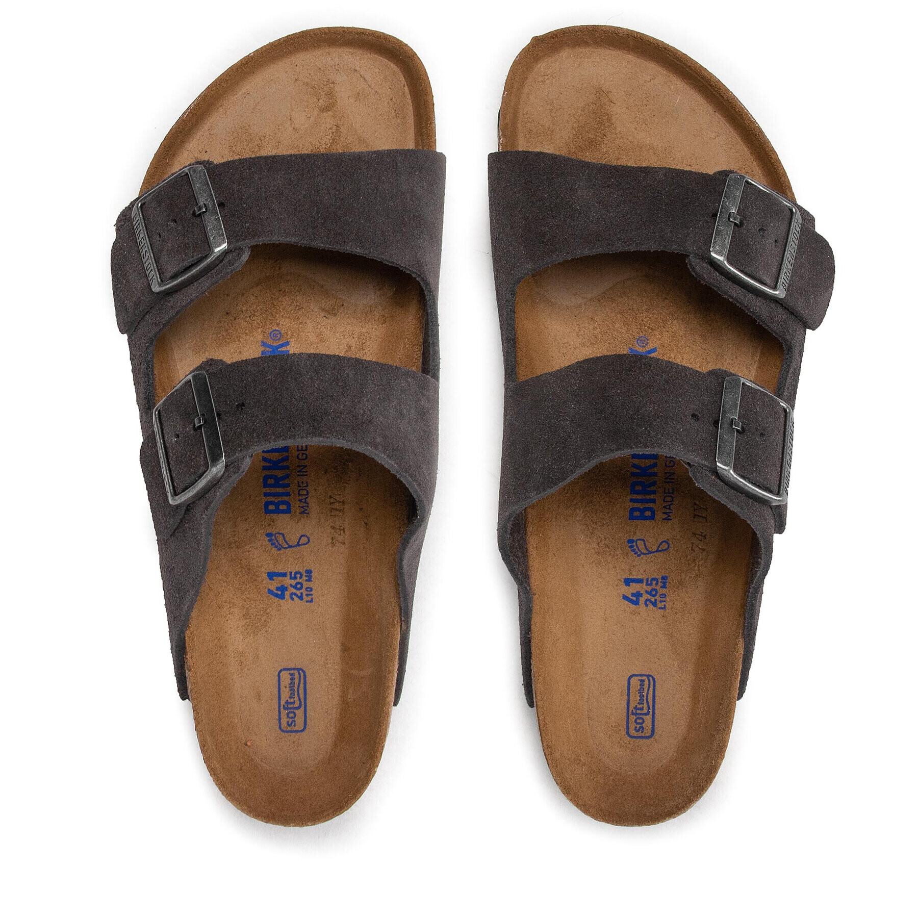 Birkenstock Šľapky Arizona Bs 0552321 Sivá - Pepit.sk