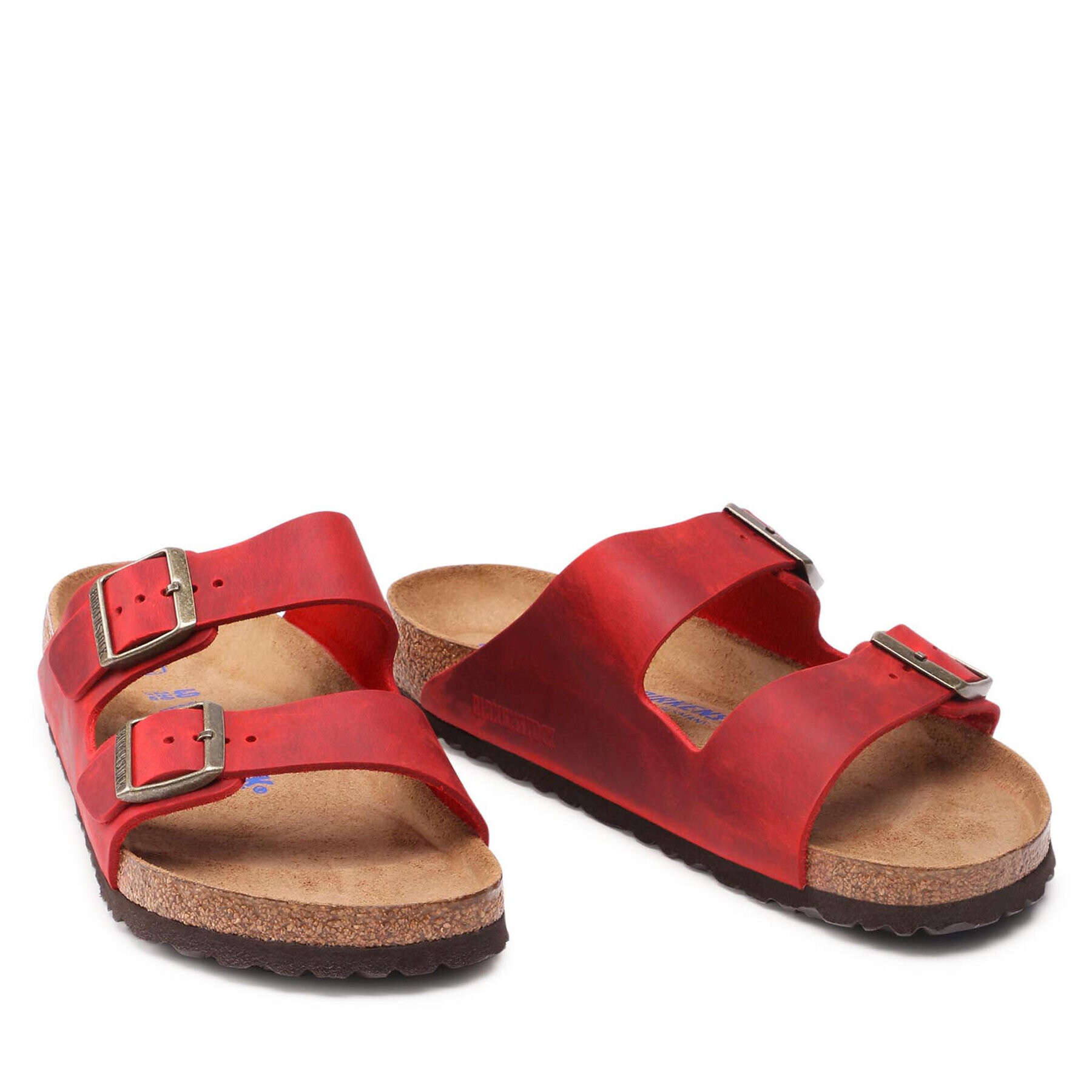 Birkenstock Šľapky Arizona Bs 1020730 Červená - Pepit.sk