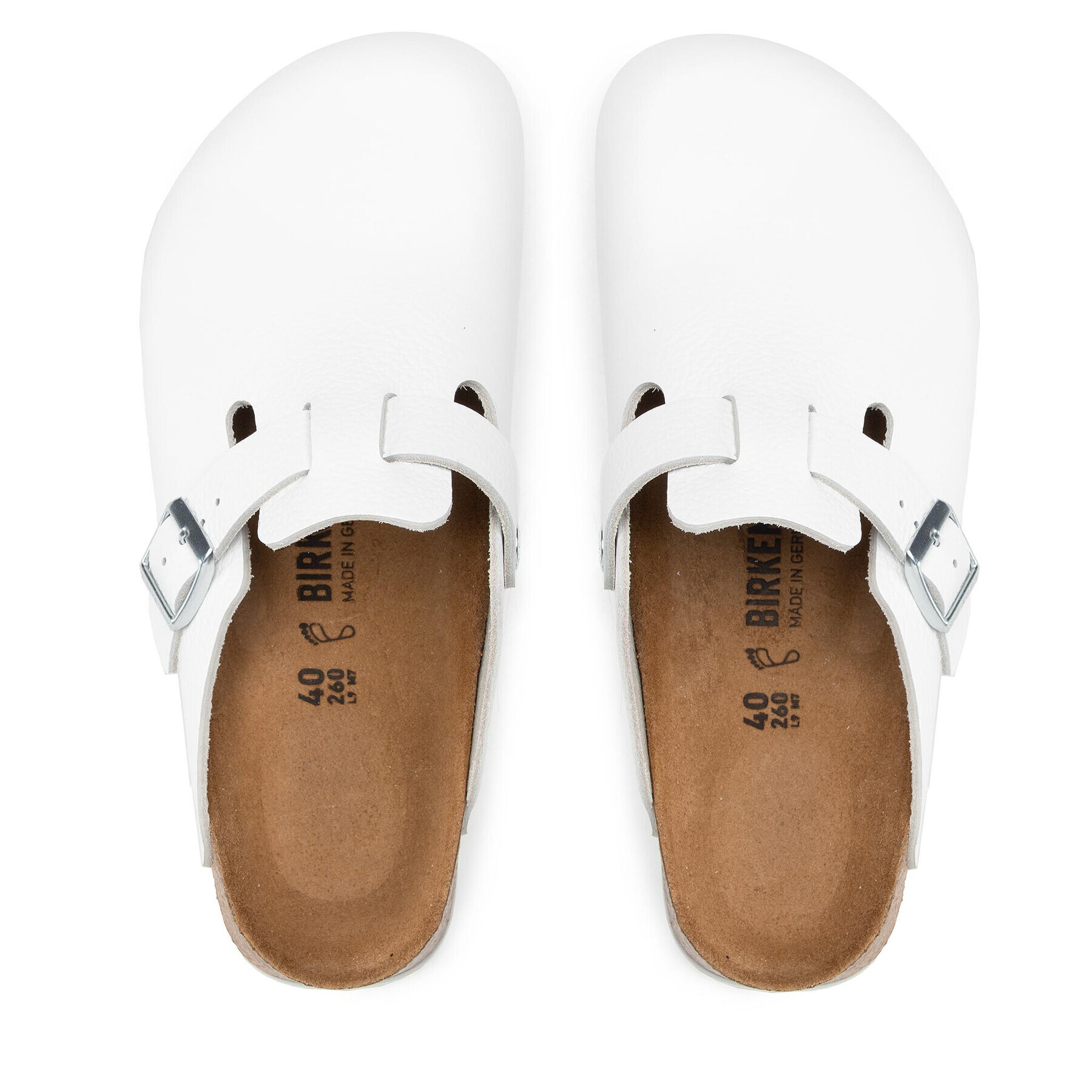 Birkenstock Šľapky Boston Bs 0060134 Biela - Pepit.sk