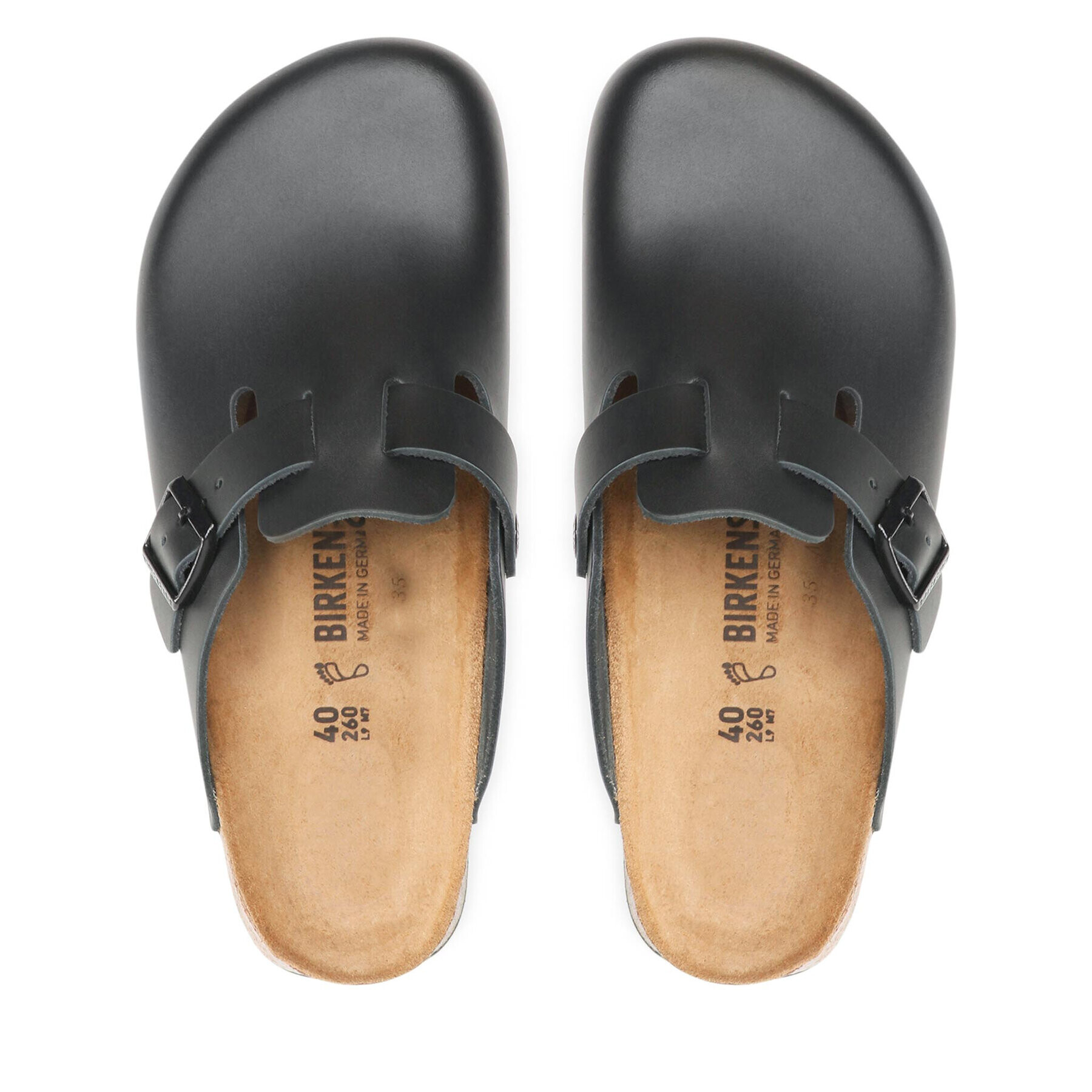 Birkenstock Šľapky Boston Bs 60194 Čierna - Pepit.sk