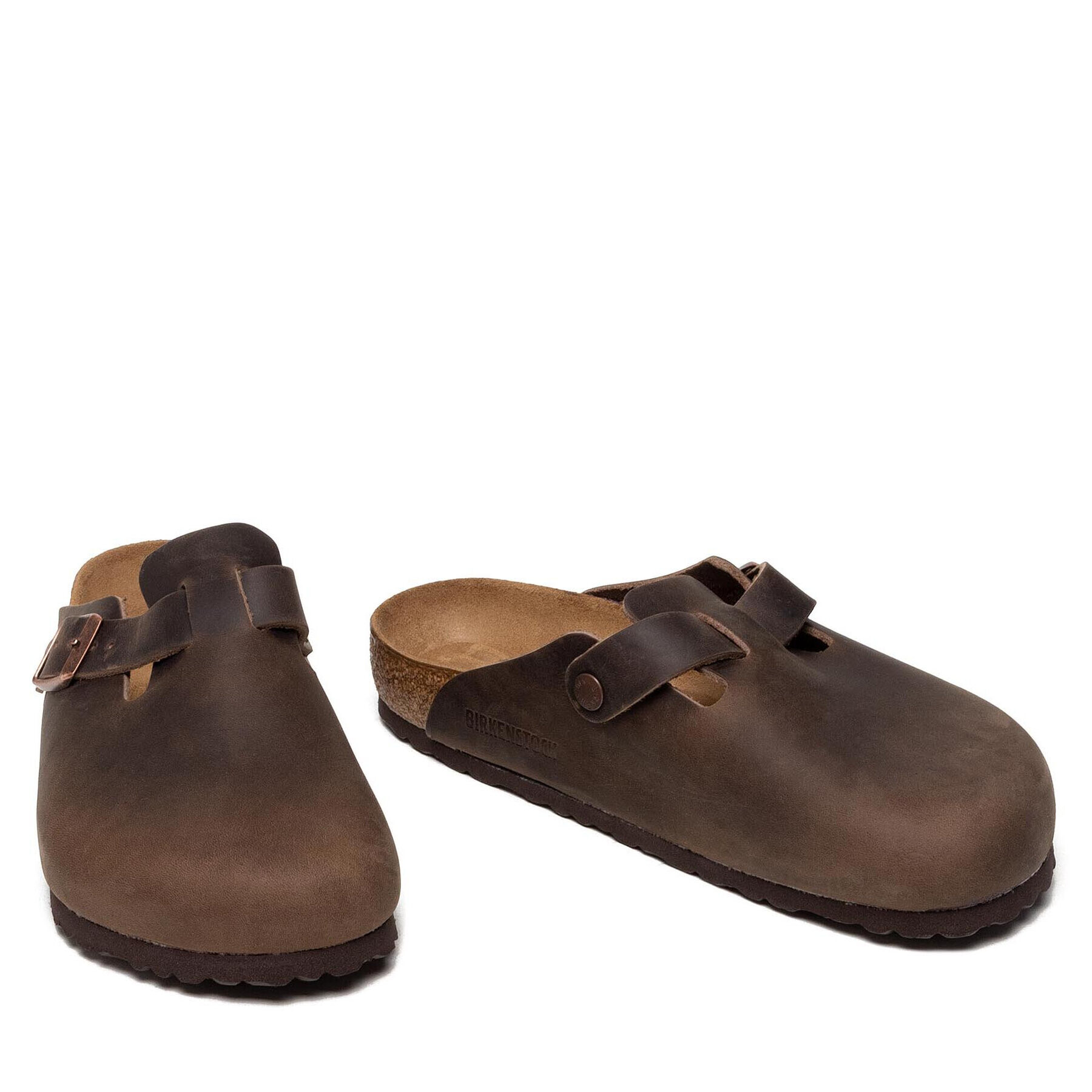 Birkenstock Šľapky Boston Bs 860131 Hnedá - Pepit.sk