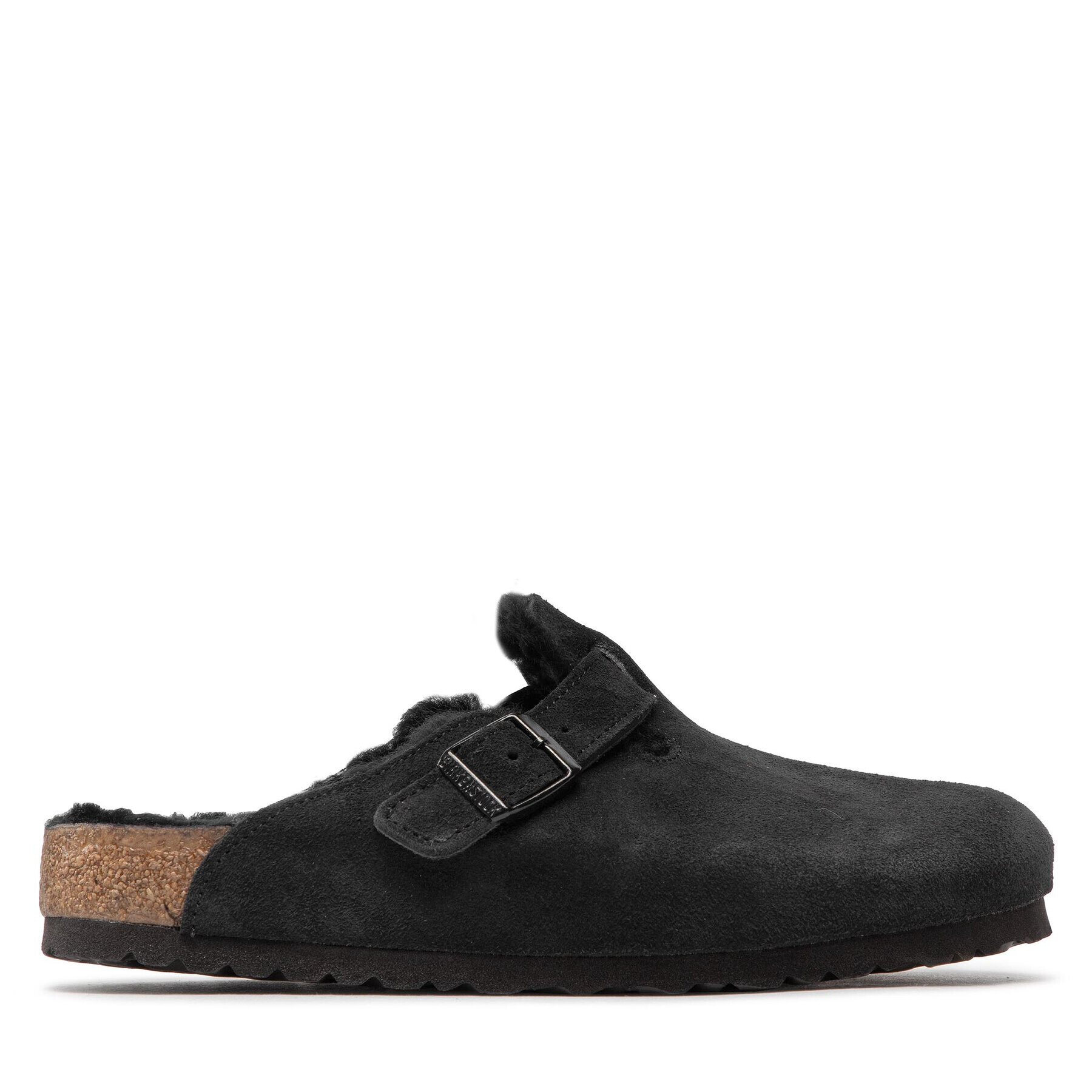 Birkenstock Šľapky Boston Vl/Sheraling 0259881 Čierna - Pepit.sk